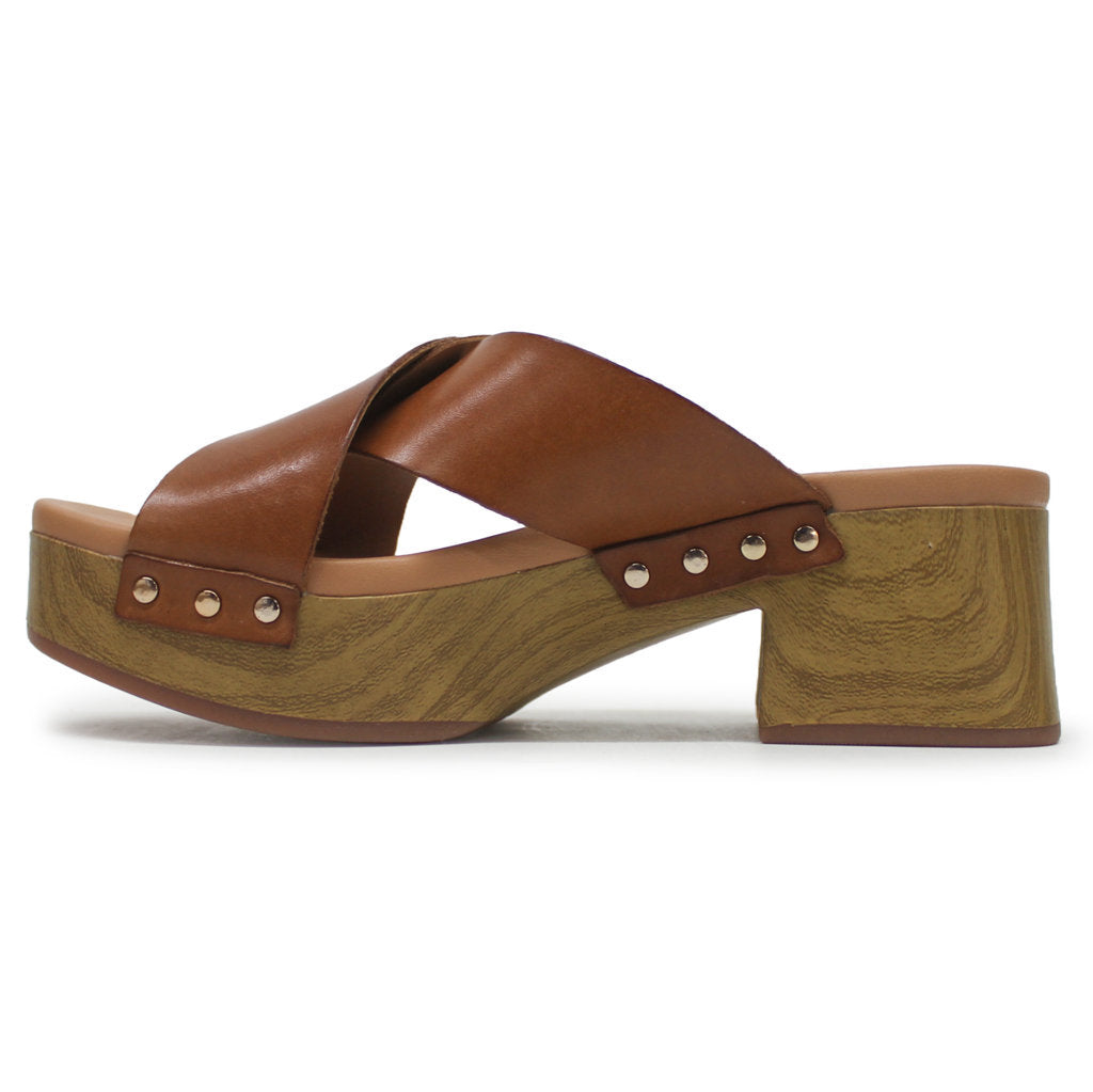 Clarks Sivanne Walk Leather Women's Sandals#color_tan