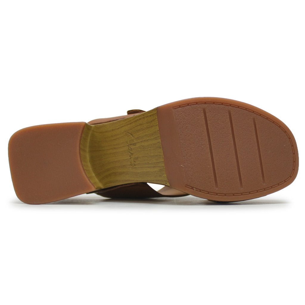 Clarks Sivanne Walk Leather Women's Sandals#color_tan