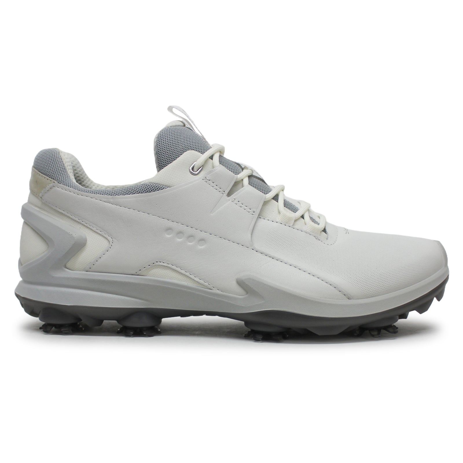 Ecco Golf Biom Tour 131904-01007 Leather Synthetic Mens Trainers - White - 45#color_white