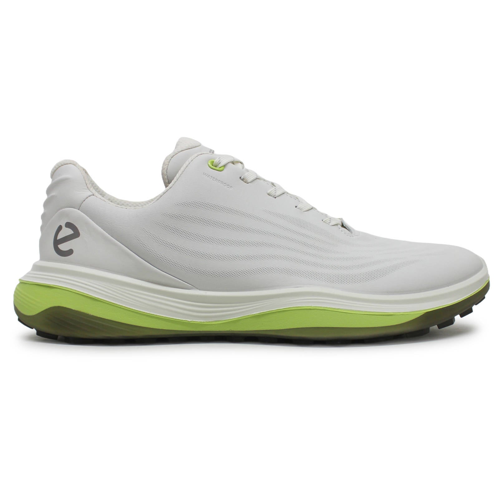 Ecco Golf LT1 Leather Mens Sneakers#color_white