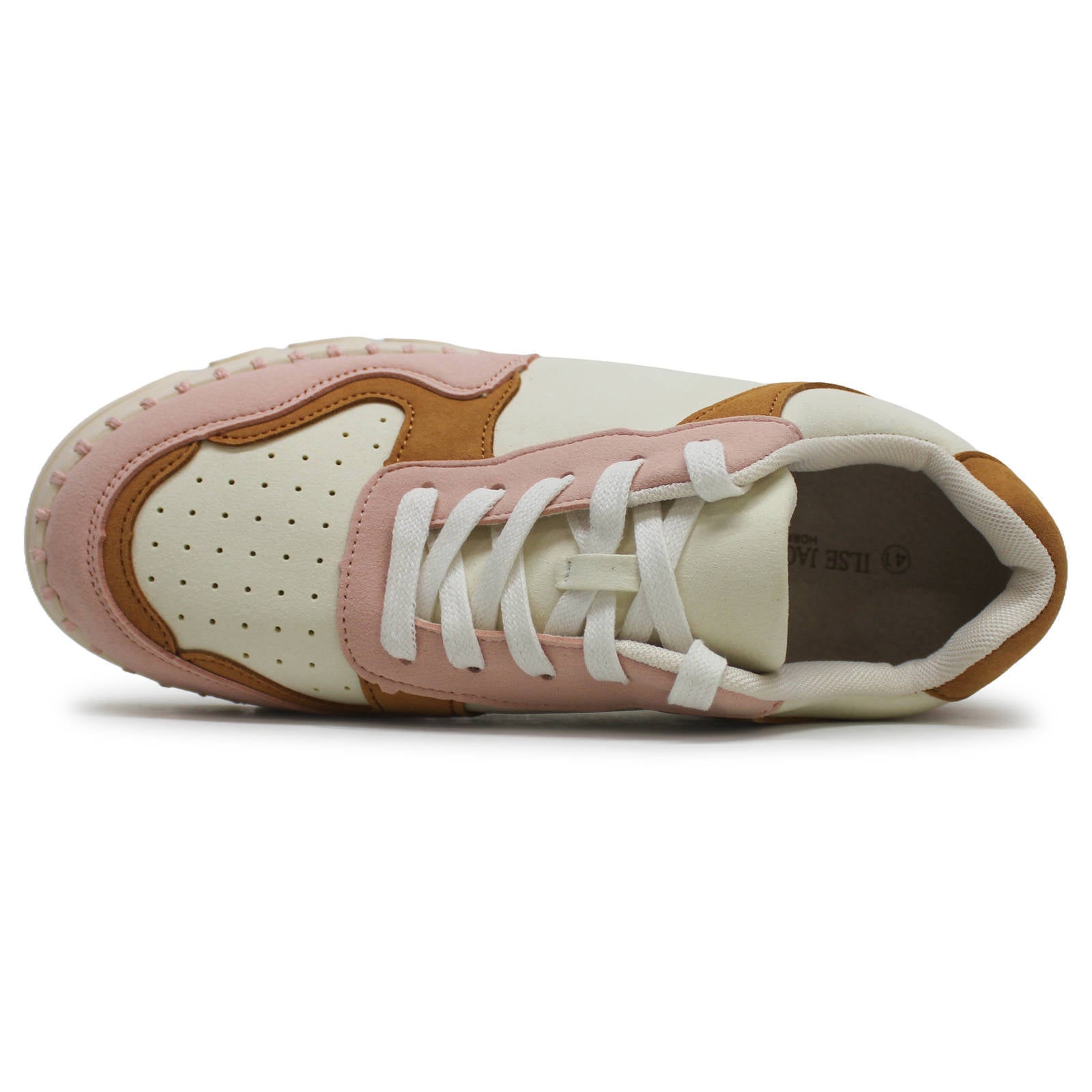 Ilse Jacobsen Tulip 4093 Textile Synthetic Womens Sneakers#color_milk creme