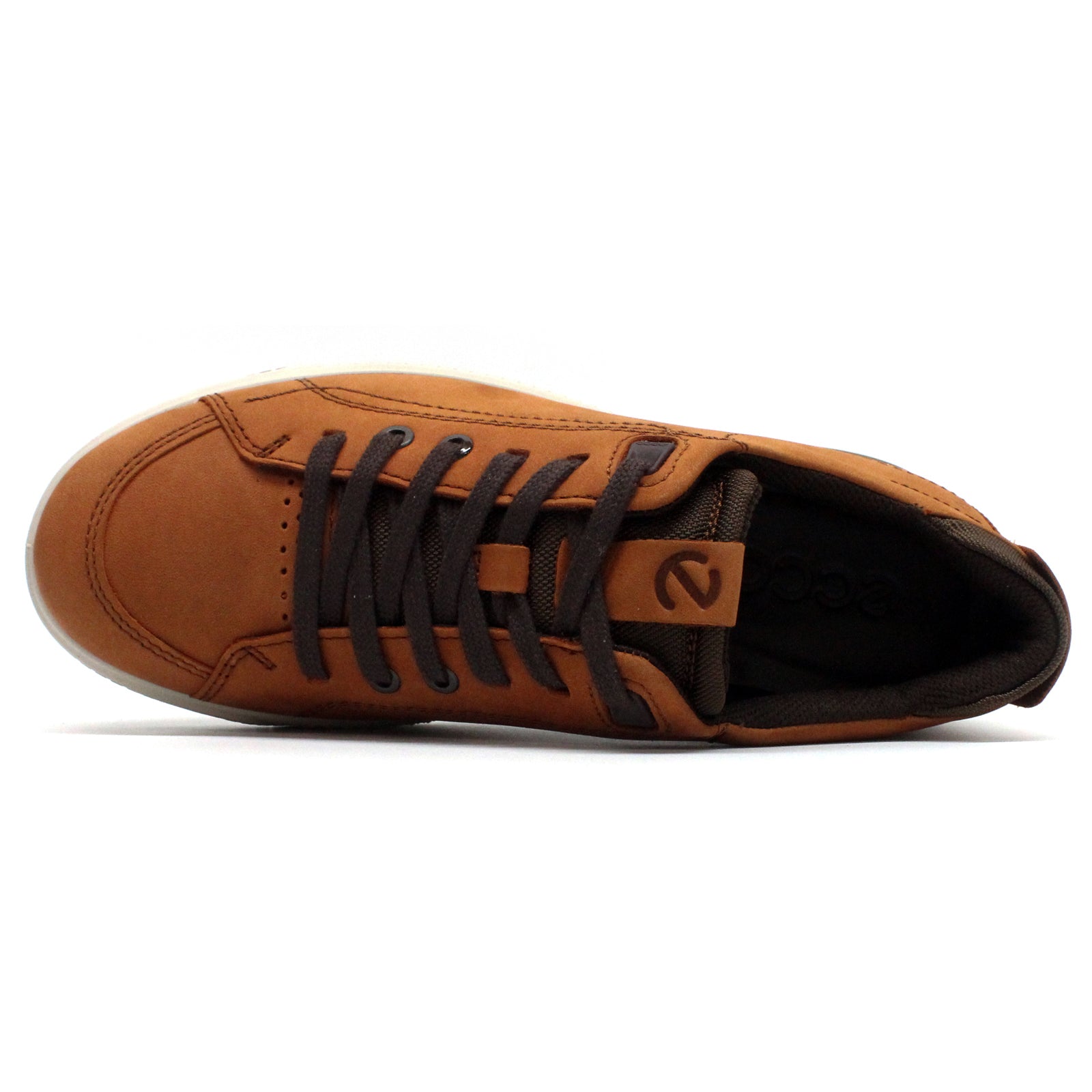 Ecco Byway Tred 501824 Nubuck Mens Trainers#color_cognac