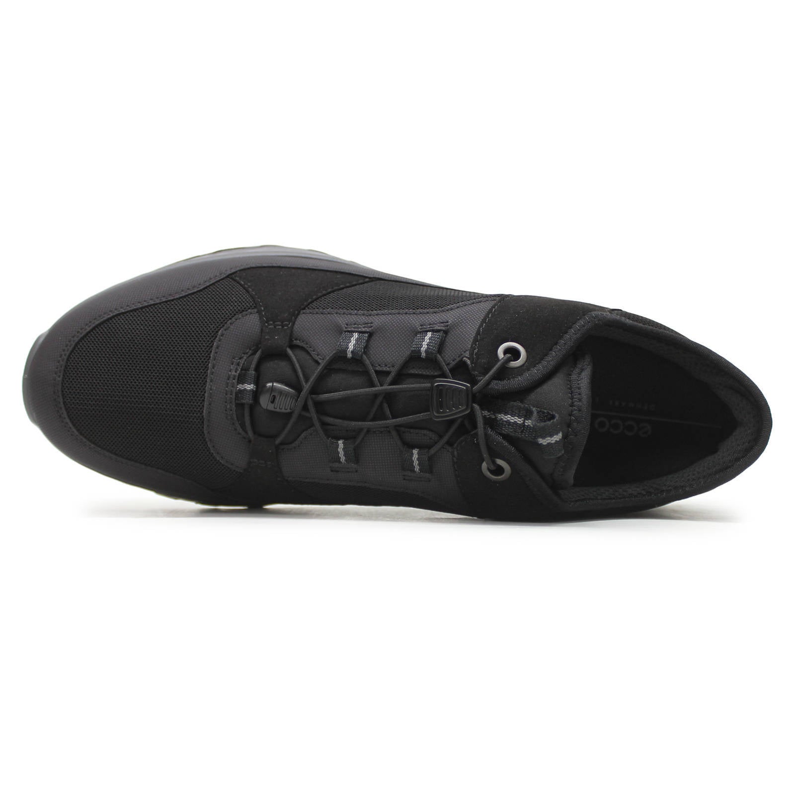 Ecco Exostride Synthetic Textile Mens Sneakers#color_black