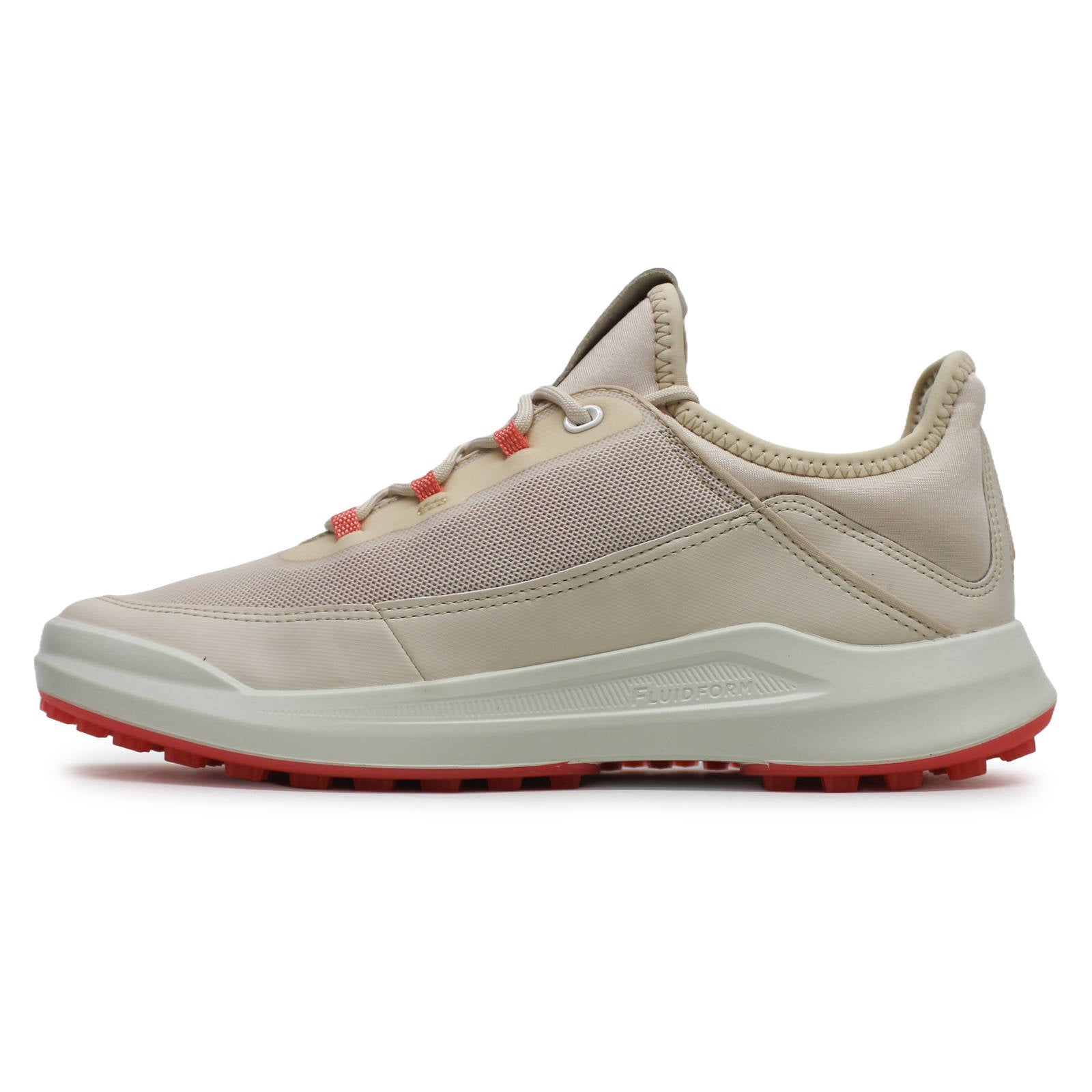 Ecco Golf Core Textile Synthetic Womens Sneakers#color_limestone