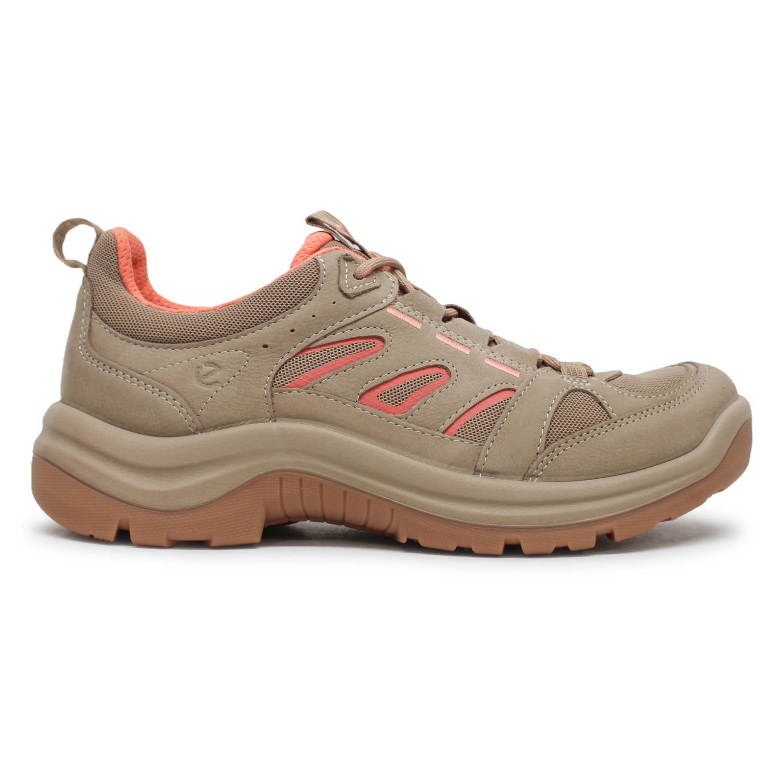 Ecco Offroad 822373 Leather Textile Womens Shoes#color_beige