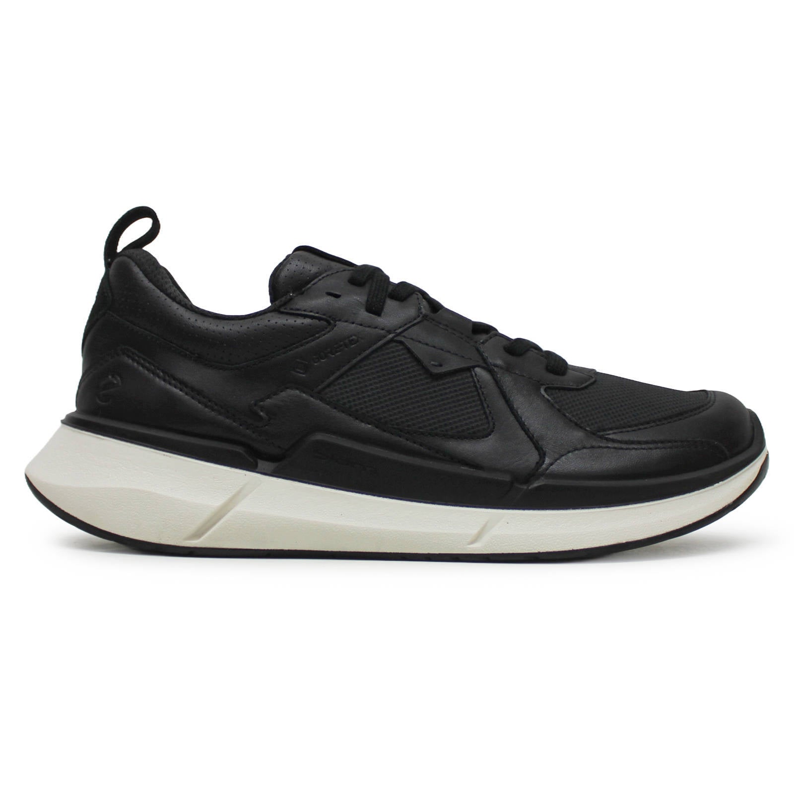 Ecco Biom 2.2 Leather Mens Trainers#color_black black black