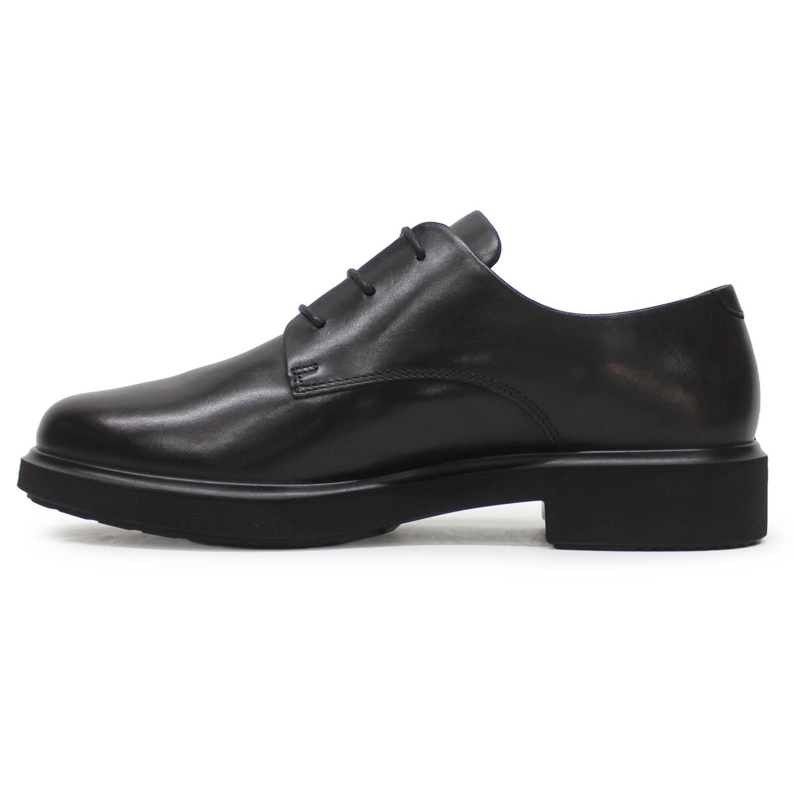 Ecco Metropole Amsterdam Leather Womens Shoes#color_black