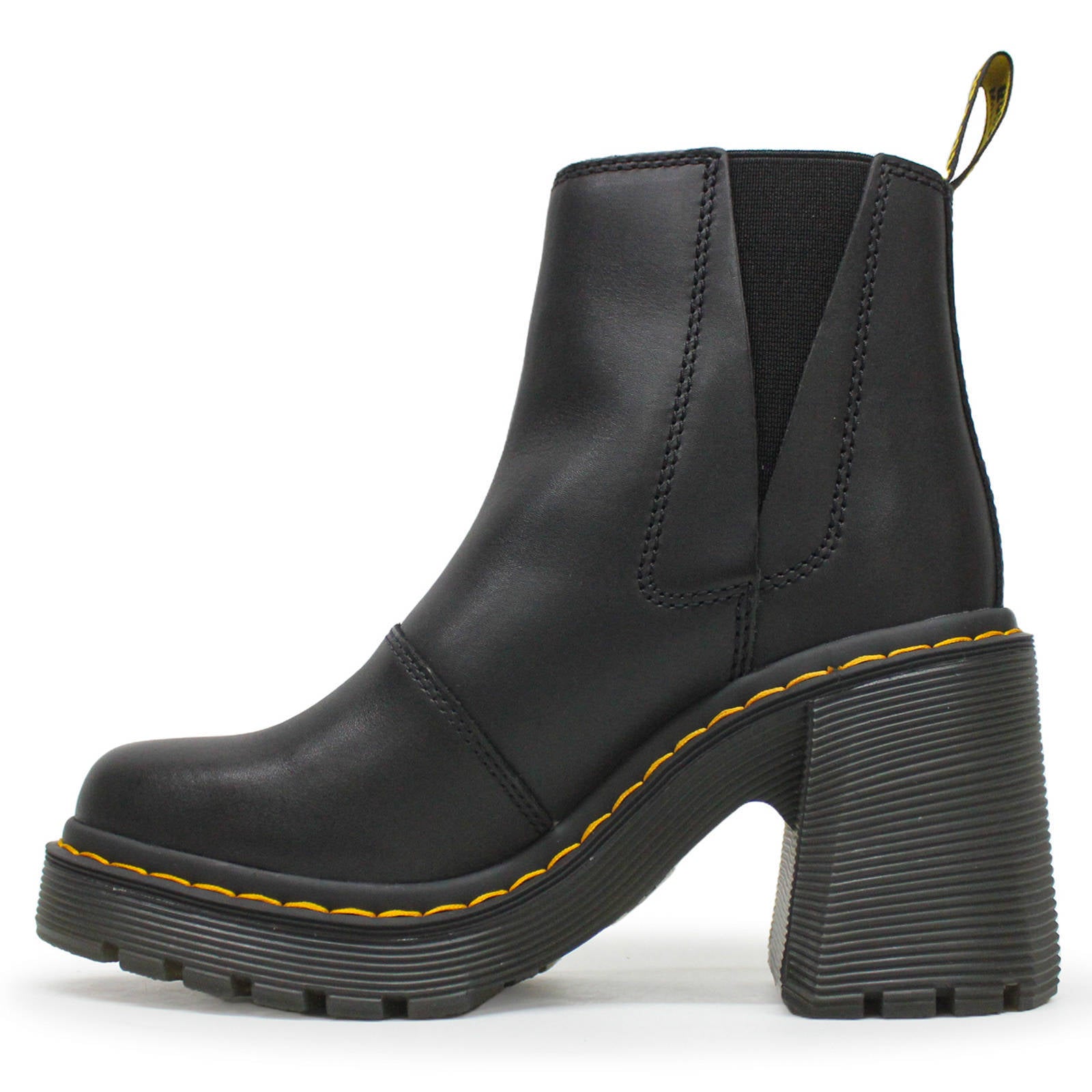 Dr. Martens Spence Sendal Leather Womens Boots#color_black