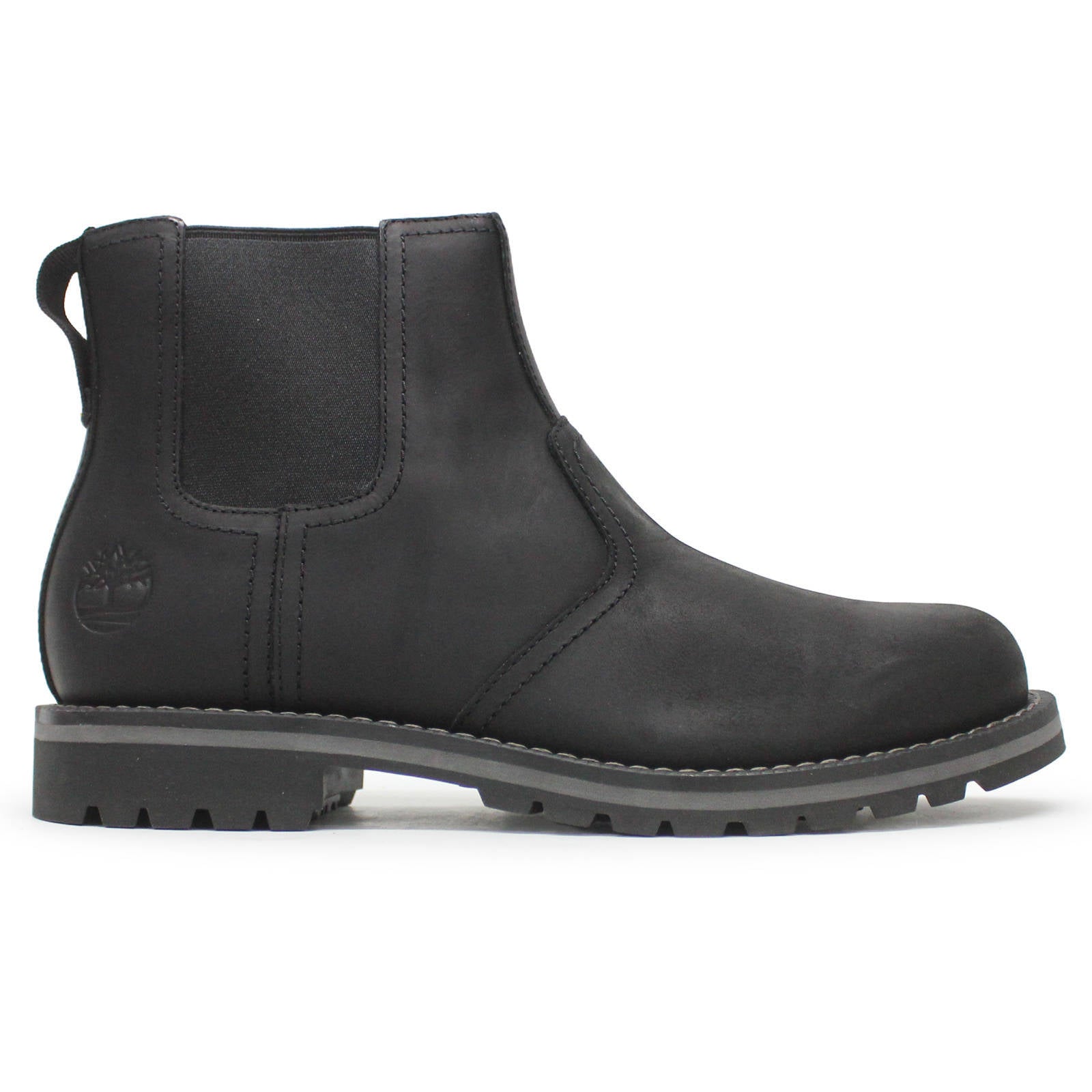 Timberland Larchmont Leather Mens Boots#color_jet black