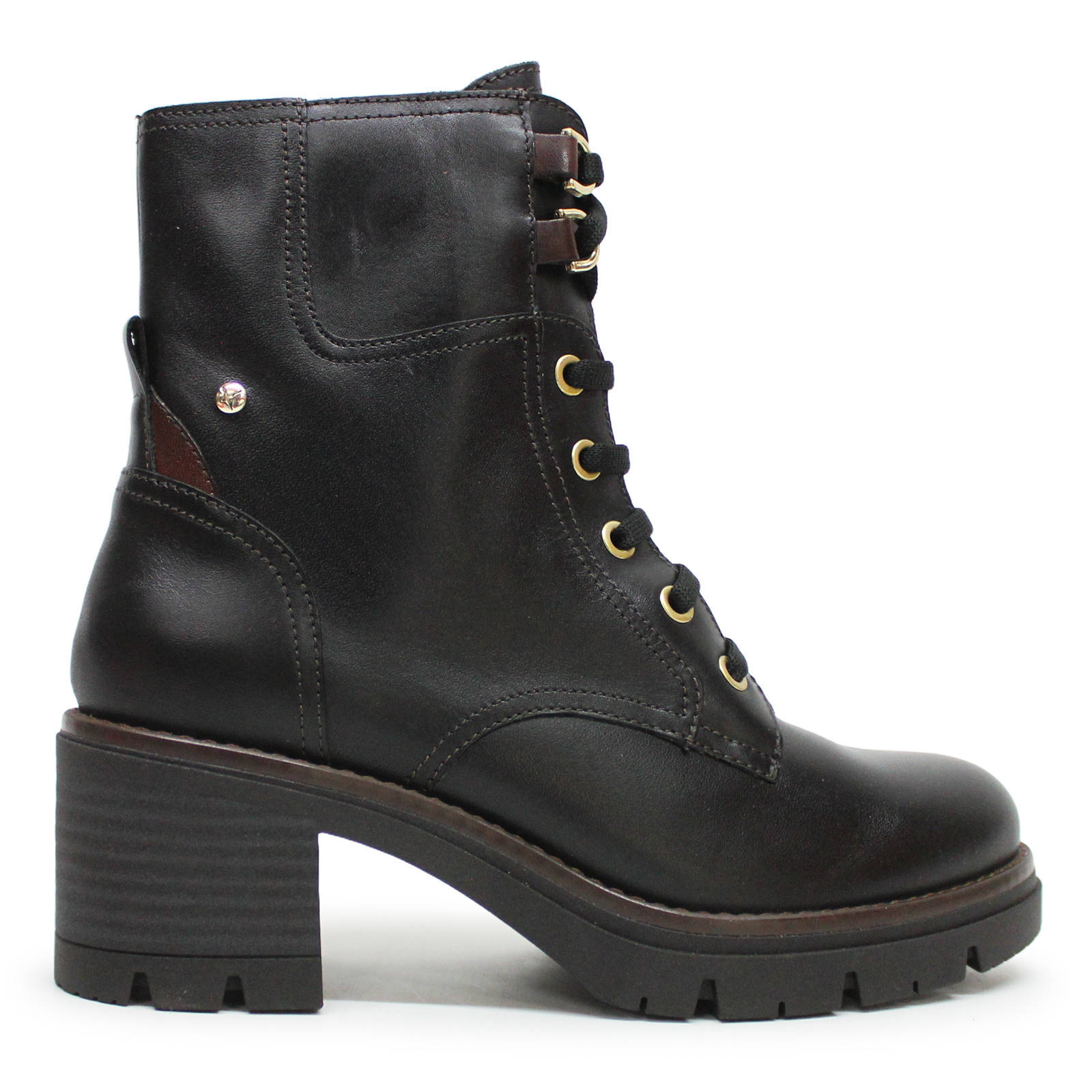 Pikolinos Soria Leather Womens Boots#color_black