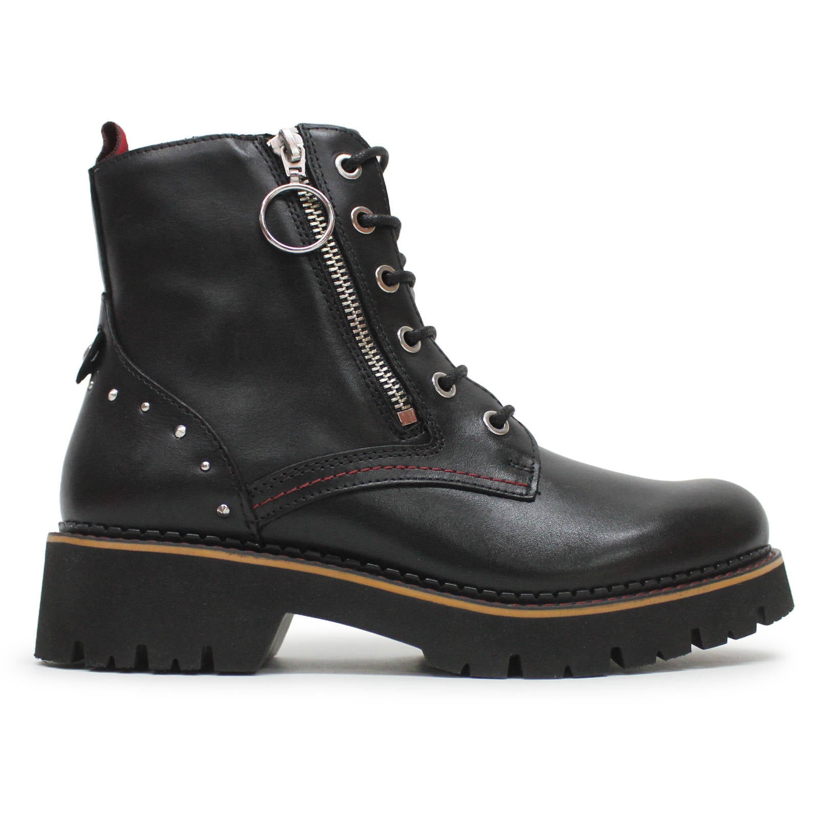 Pikolinos Vicar W6S Leather Womens Boots#color_black