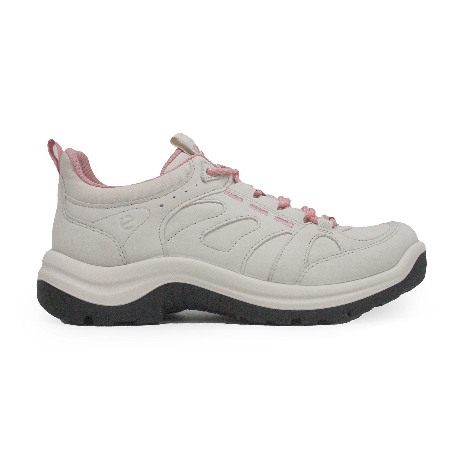 Ecco Offroad 822383 Nubuck Leather Womens Shoes#color_limestone old rose