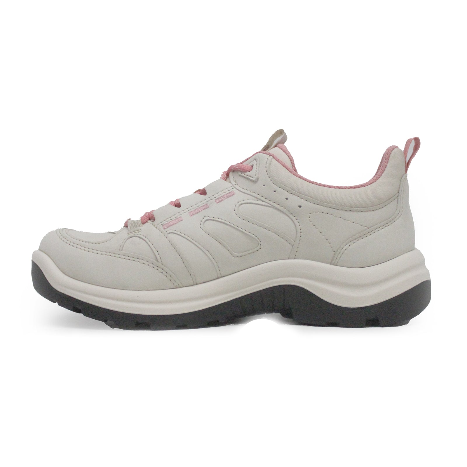 Ecco Offroad 822383 Nubuck Leather Womens Shoes#color_limestone old rose