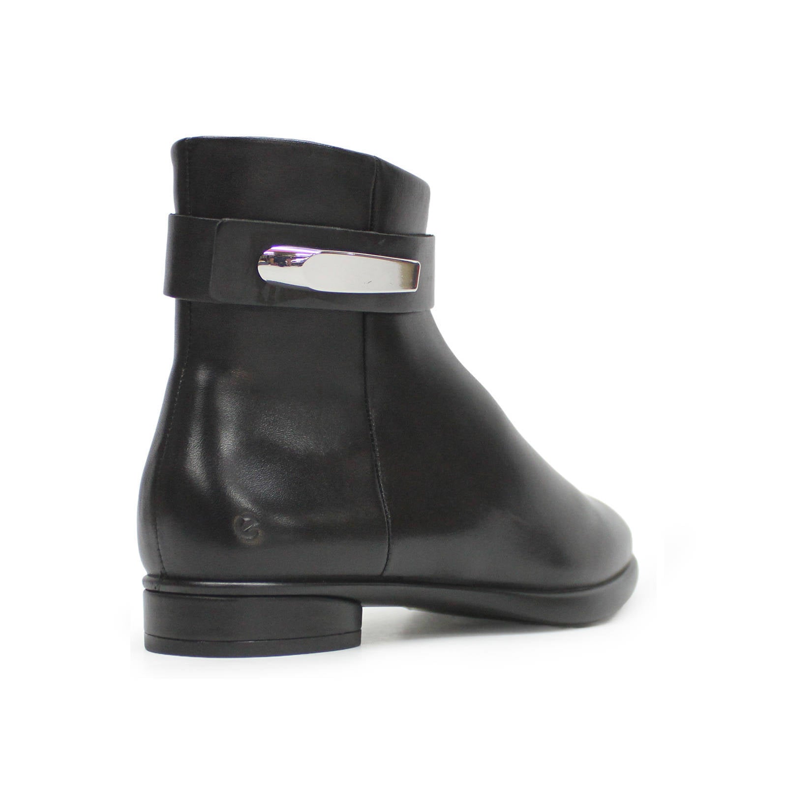 Ecco Sculpted LX Full Grain Leather Womens Boots#color_black