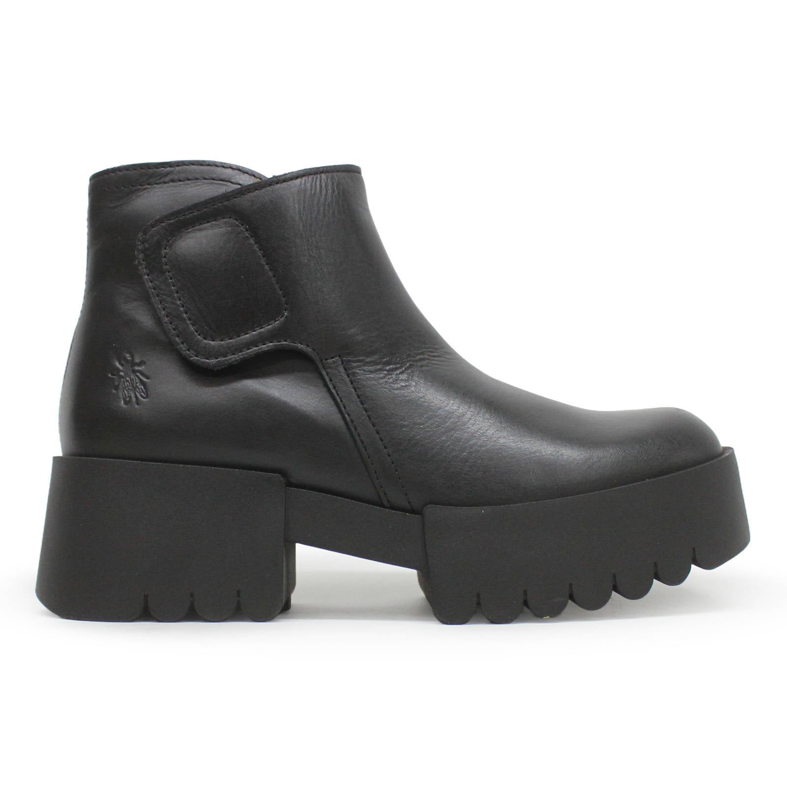 Fly London ENDO006FLY Rug Leather Womens Boots#color_black