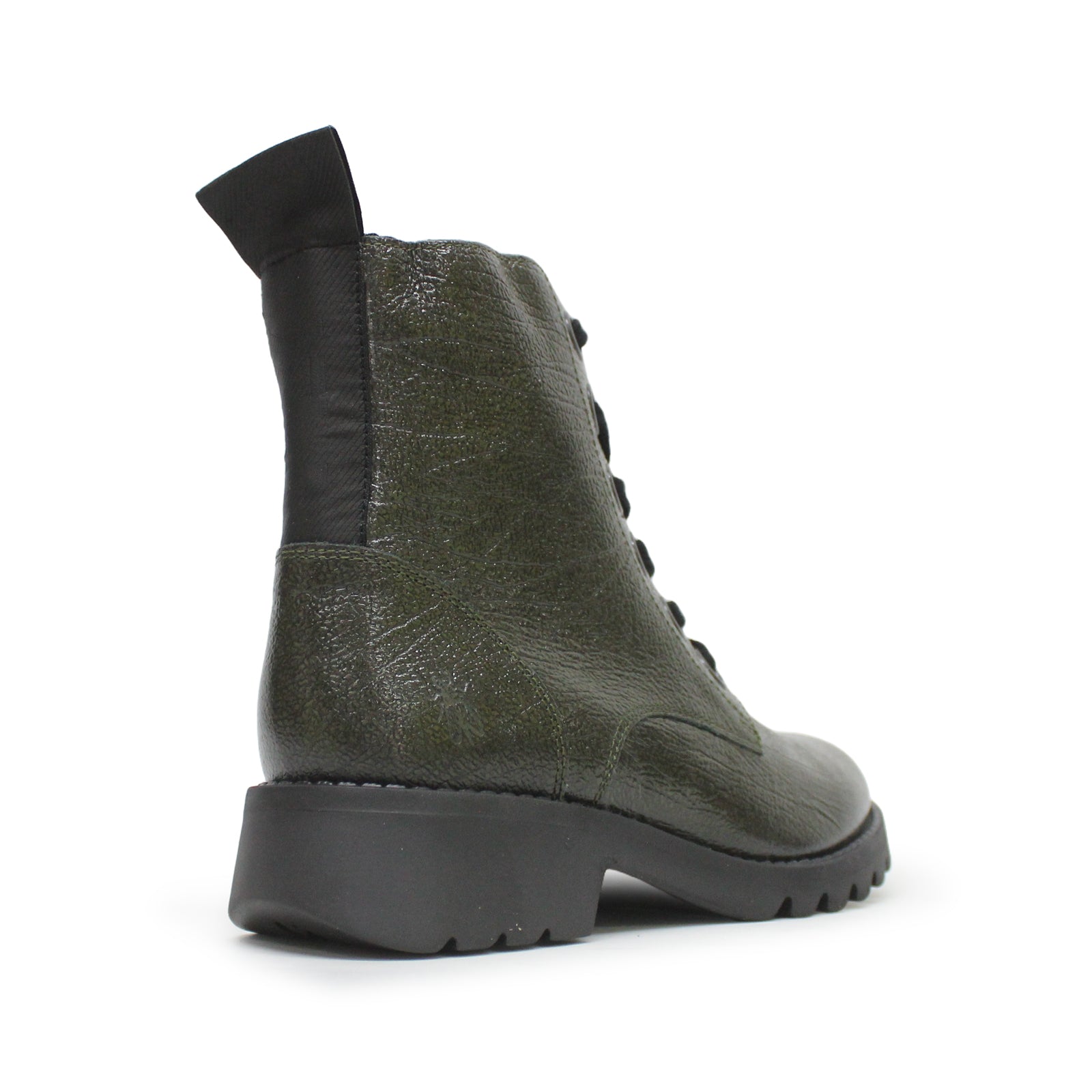 Fly London RAGI539FLY Rock Leather Womens Boots#color_green