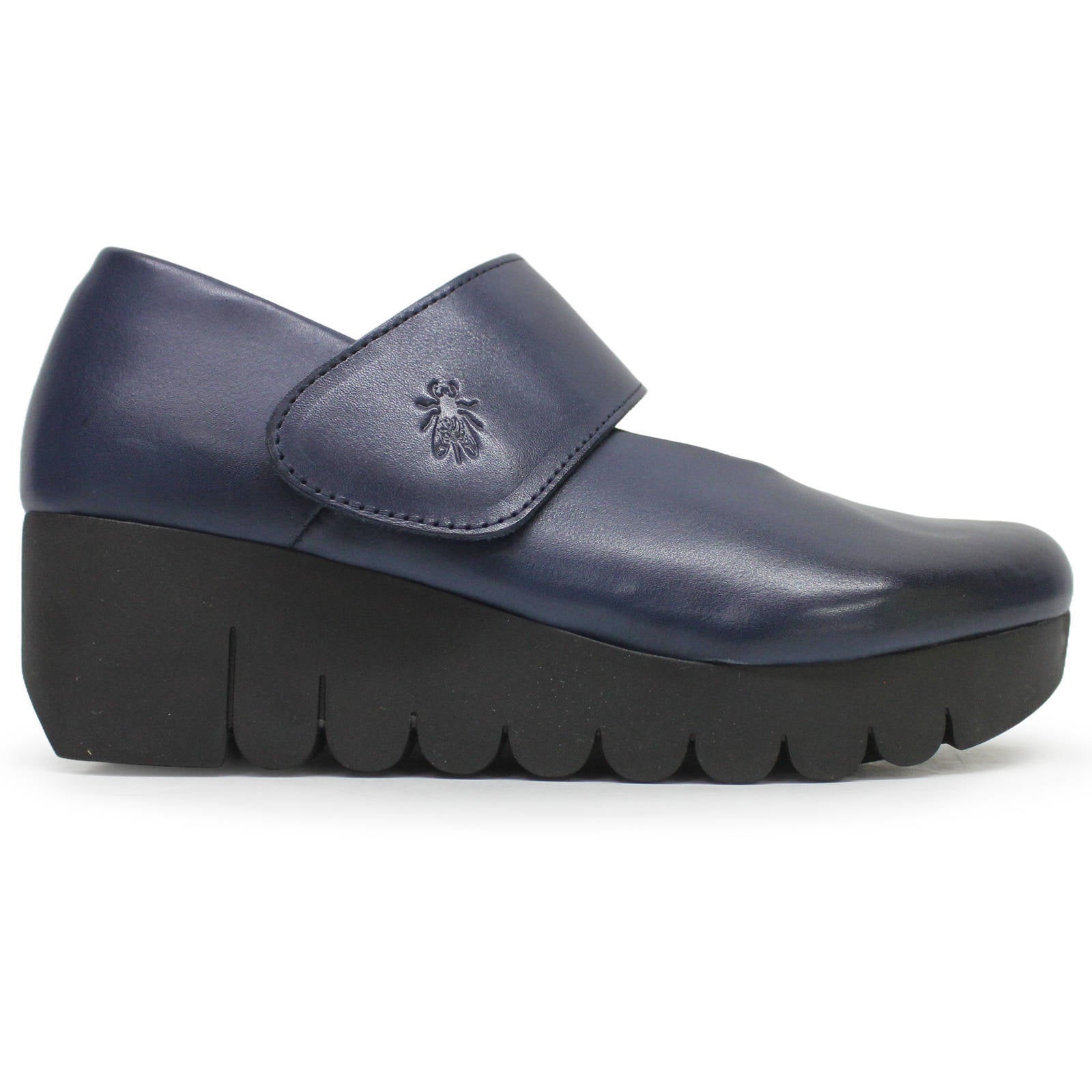 Fly London VARI188FLY Burn Leather Womens Shoes#color_navy