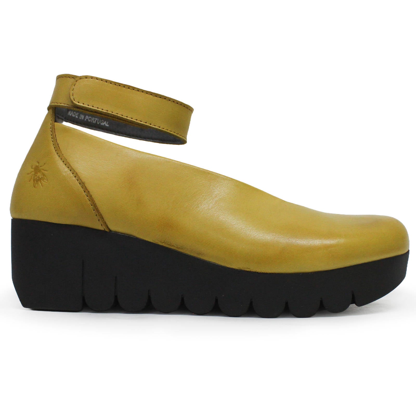 Fly London VILY161FLY Burn Leather Womens Shoes#color_mustard