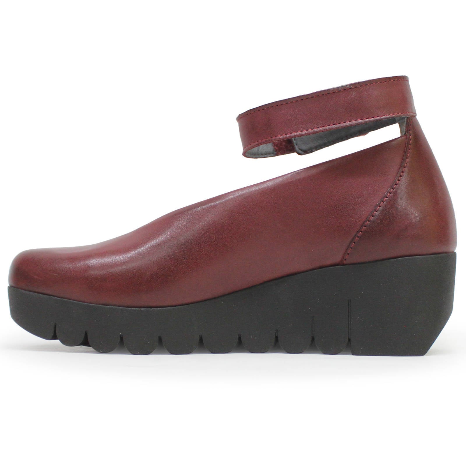 Fly London VILY161FLY Burn Leather Womens Shoes#color_burgundy