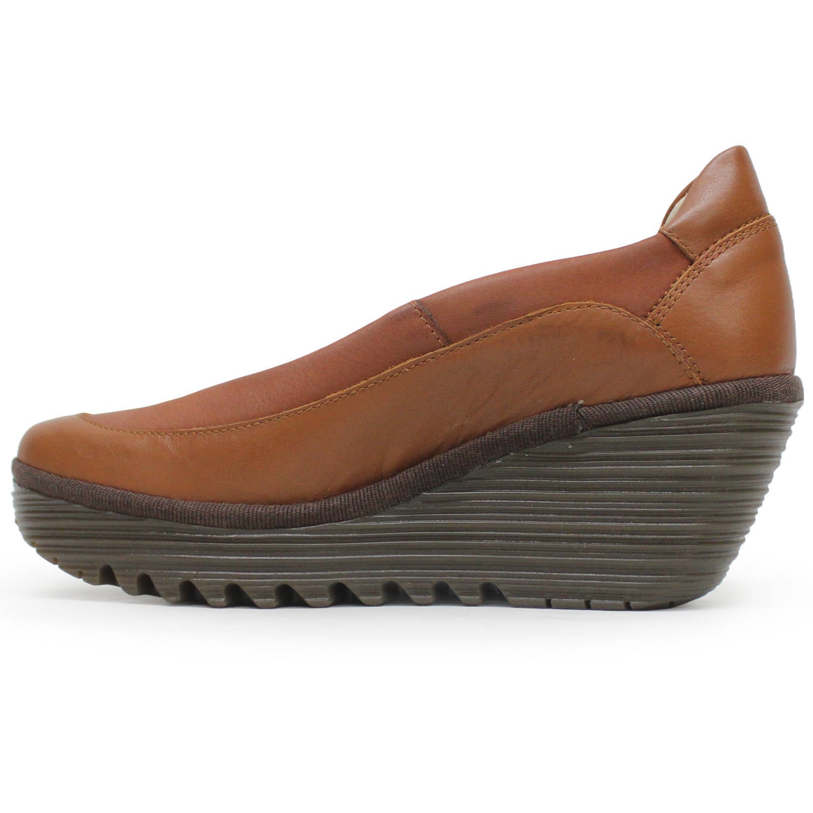 Fly London YEKA530FLY Cupido Dublin Leather Womens Shoes#color_tan tan