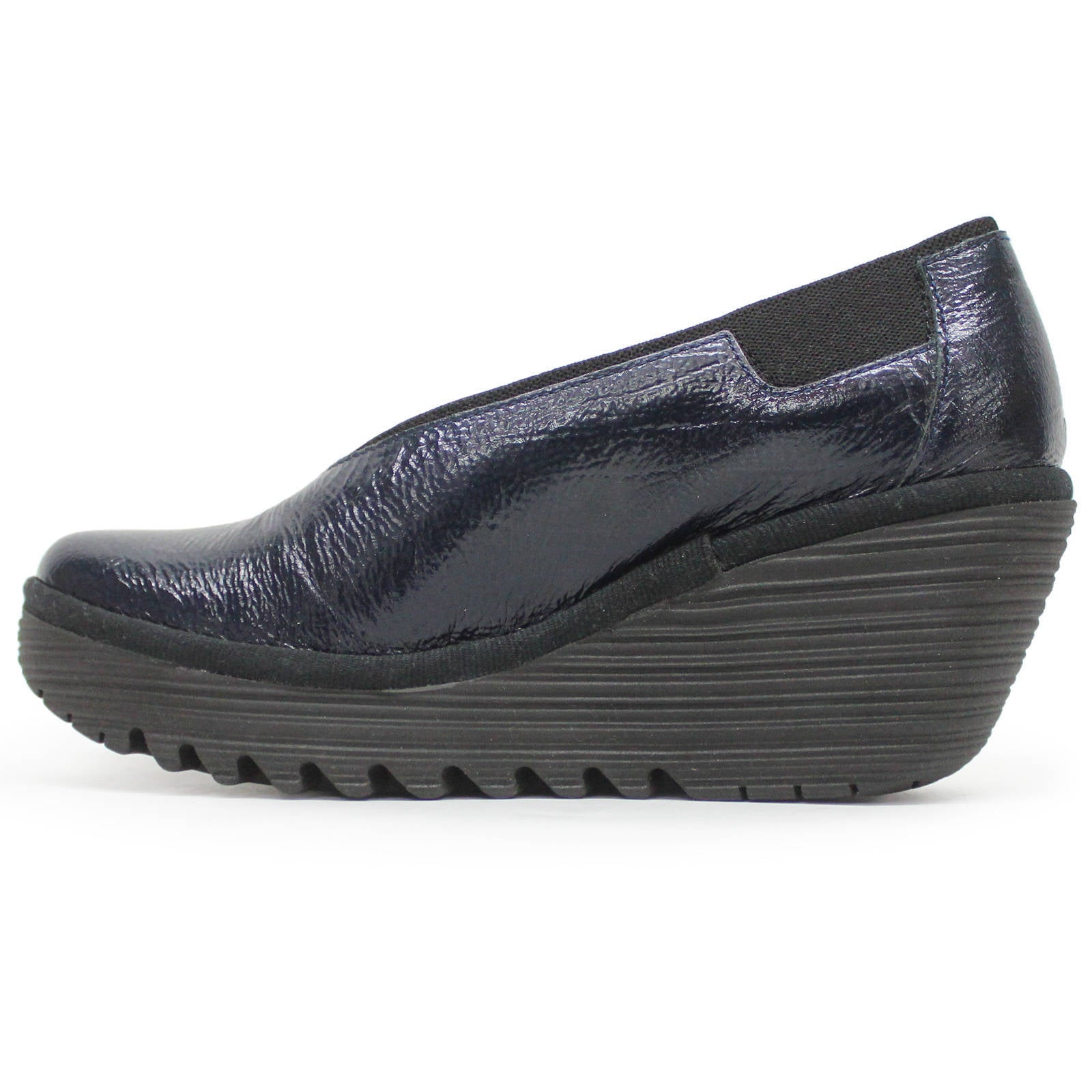 Fly London YOZA438FLY Rock Leather Womens Shoes#color_navy