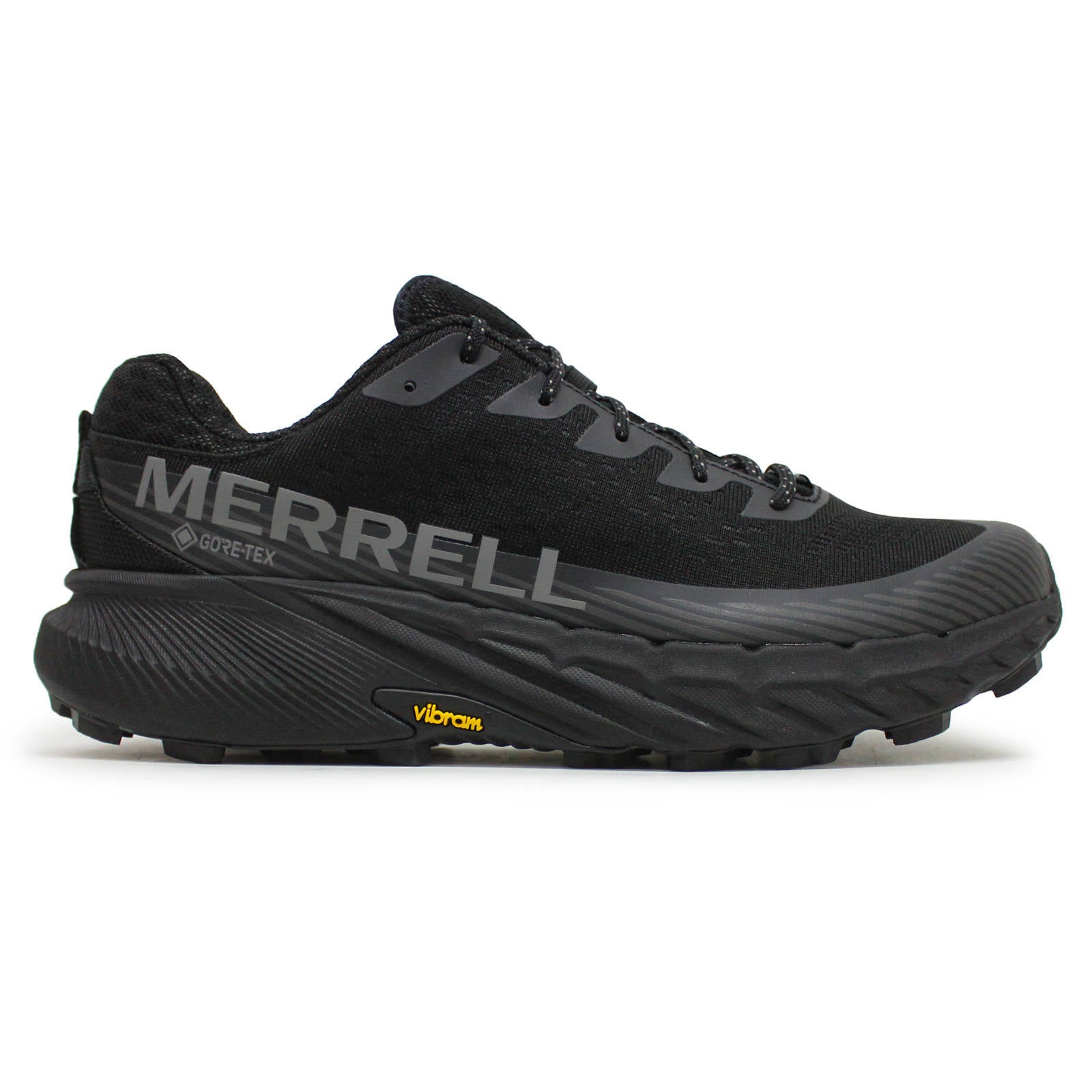 Merrell Agility Peak 5 GTX Textile Synthetic Mens Shoes#color_black black