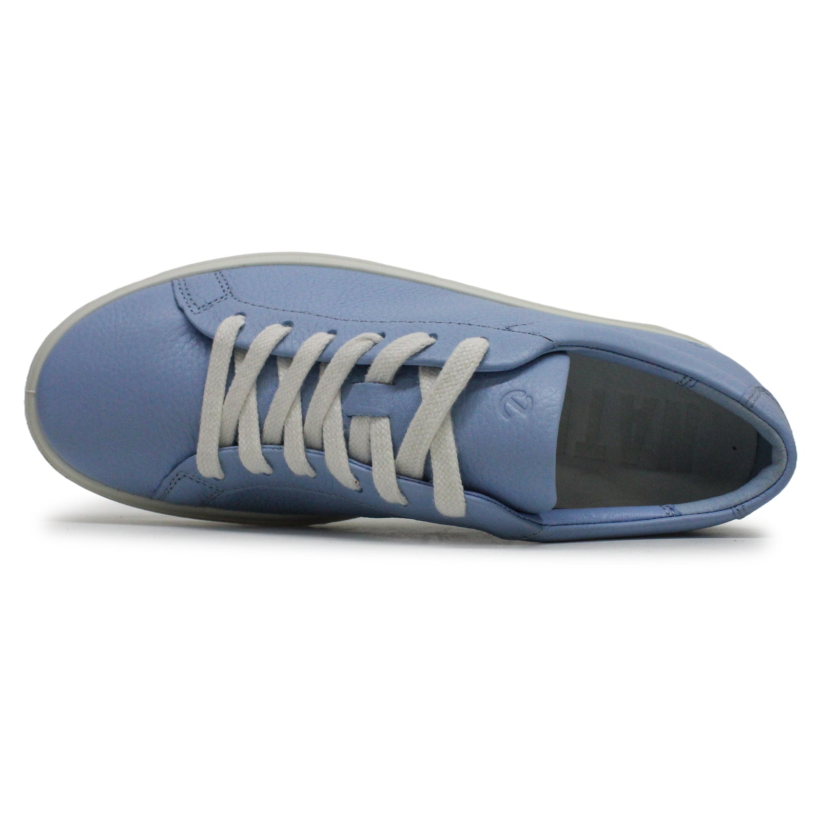 Ecco Soft 60 219203 Leather Womens Trainers#color_blue bell