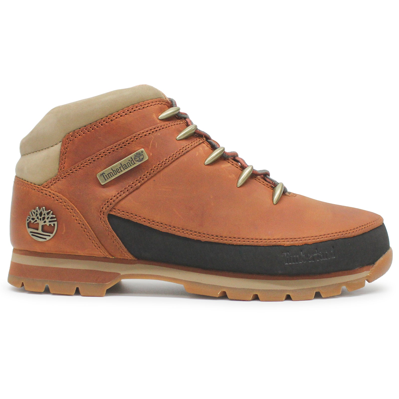 Timberland Euro Sprint Mid Full Grain Leather Mens Boots#color_orange