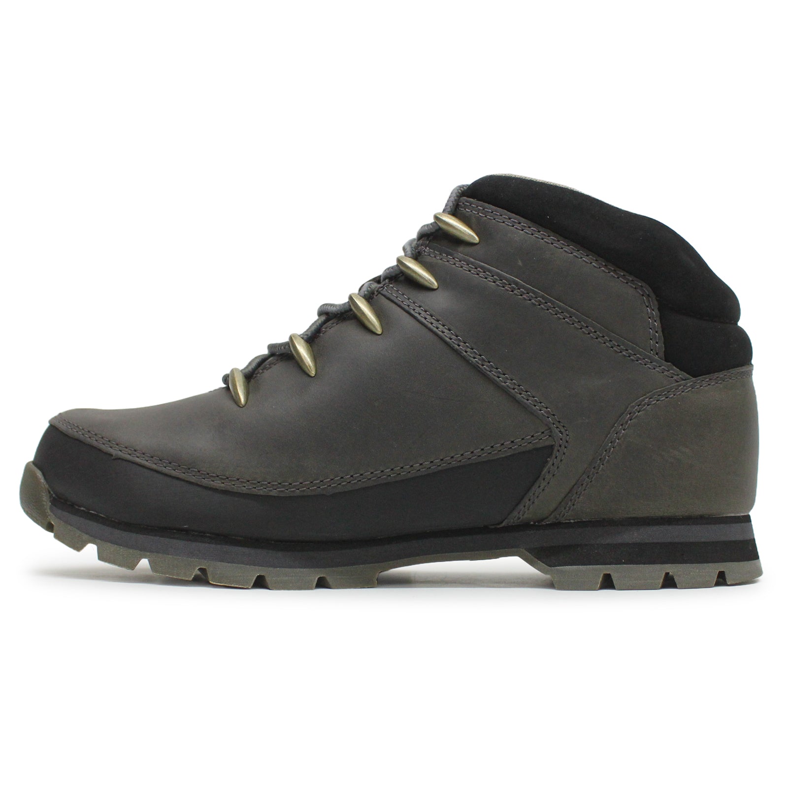 Timberland Euro Sprint Mid Full Grain Leather Mens Boots#color_medium grey