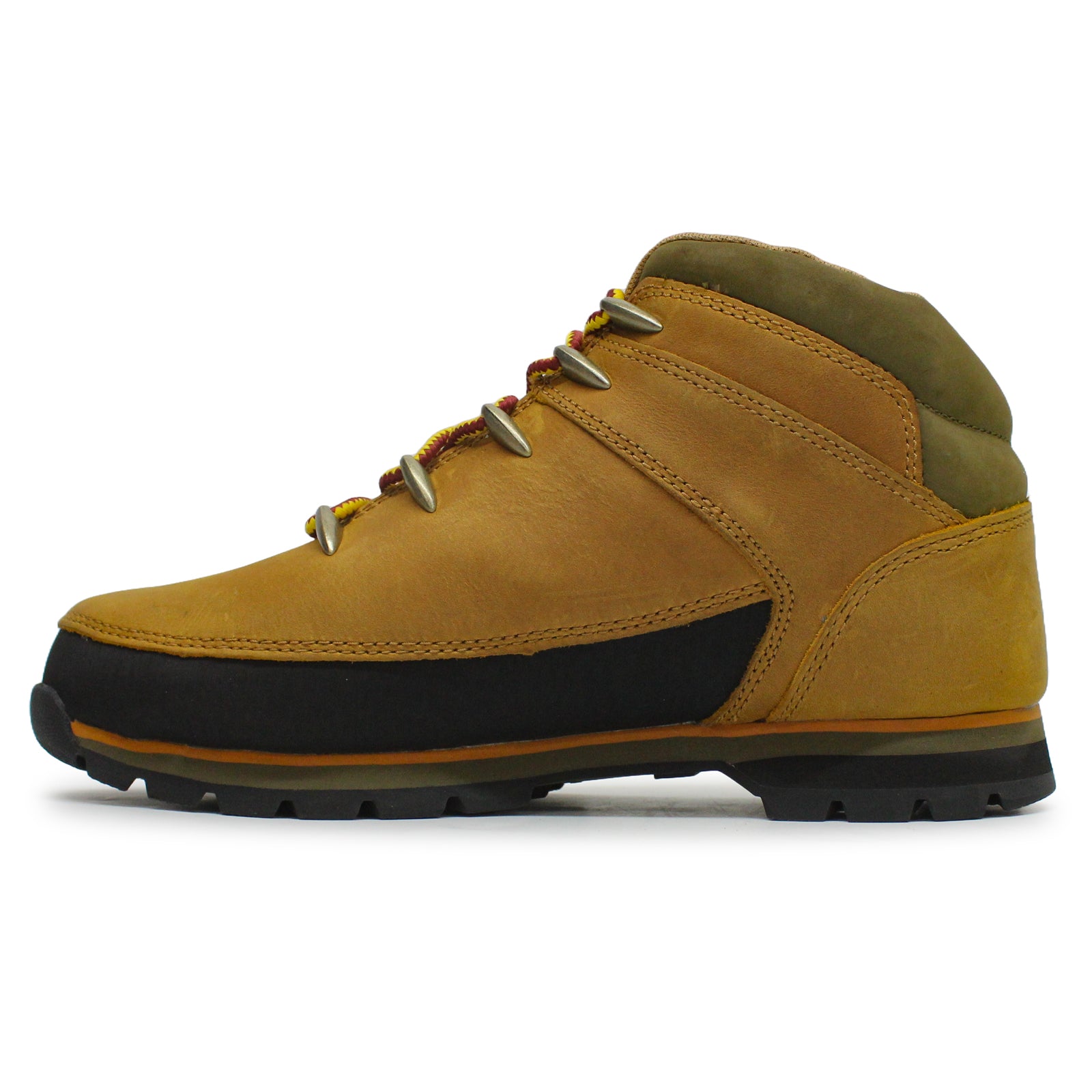 Timberland Euro Sprint Mid Full Grain Leather Mens Boots#color_wheat