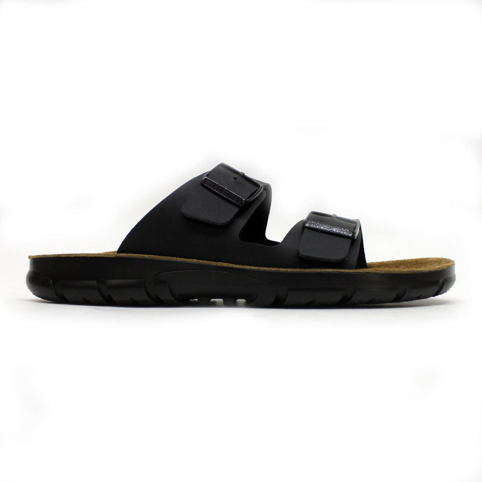 Birkenstock Arizona Leather Unisex Slides Sandals - UK 10.5 - US 14 Women / 12 Men - EU 45