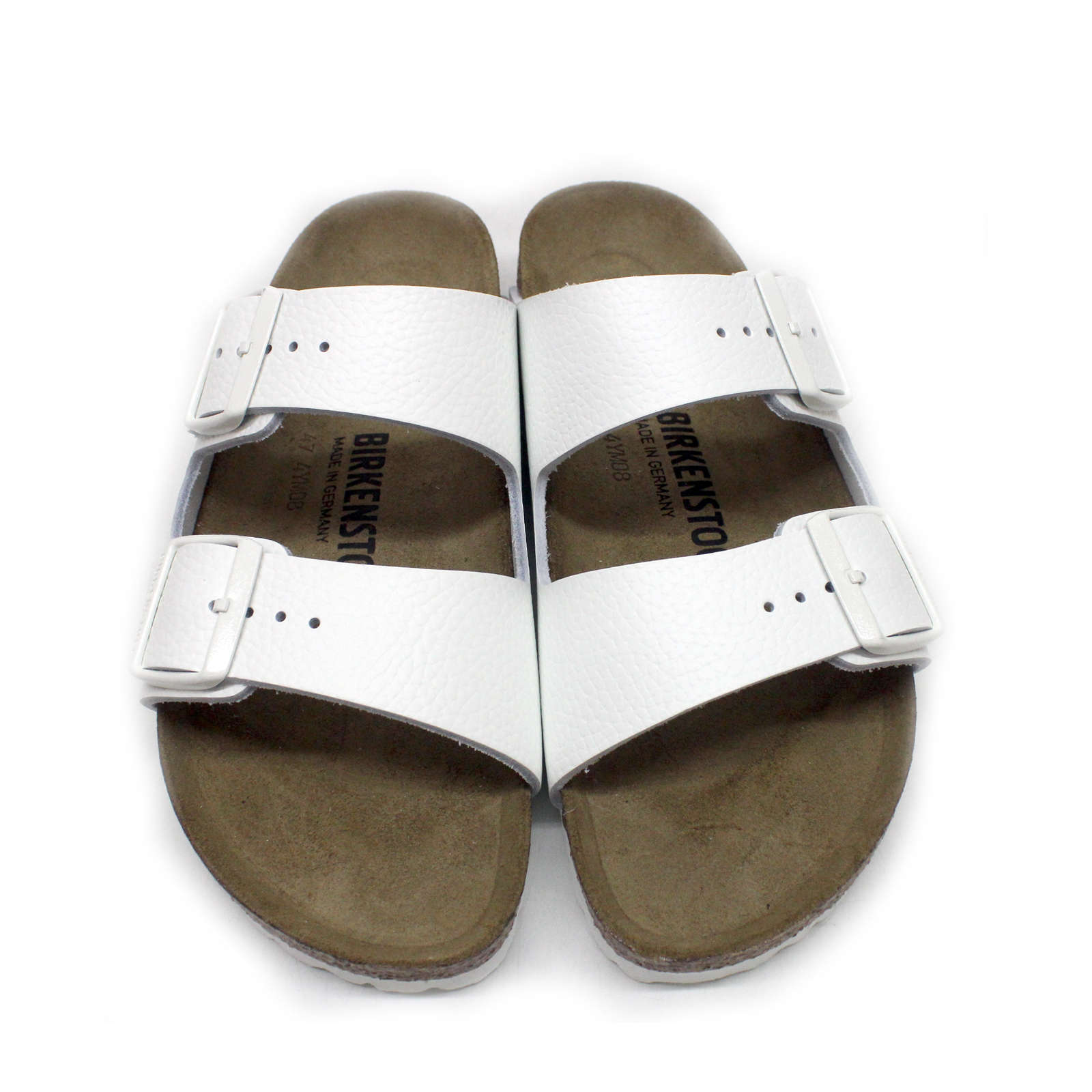 Birkenstock Arizona BS Leather Unisex Slides Sandals - UK 4.5 - US 6 Women / 4 Men - EU 37