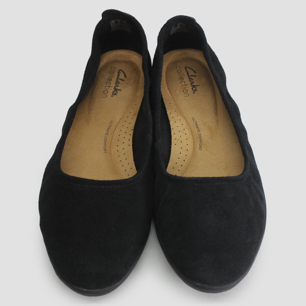 Clarks 261681134055 Suede Womens Shoes - UK 5.5 - US 8 Women - EU 39