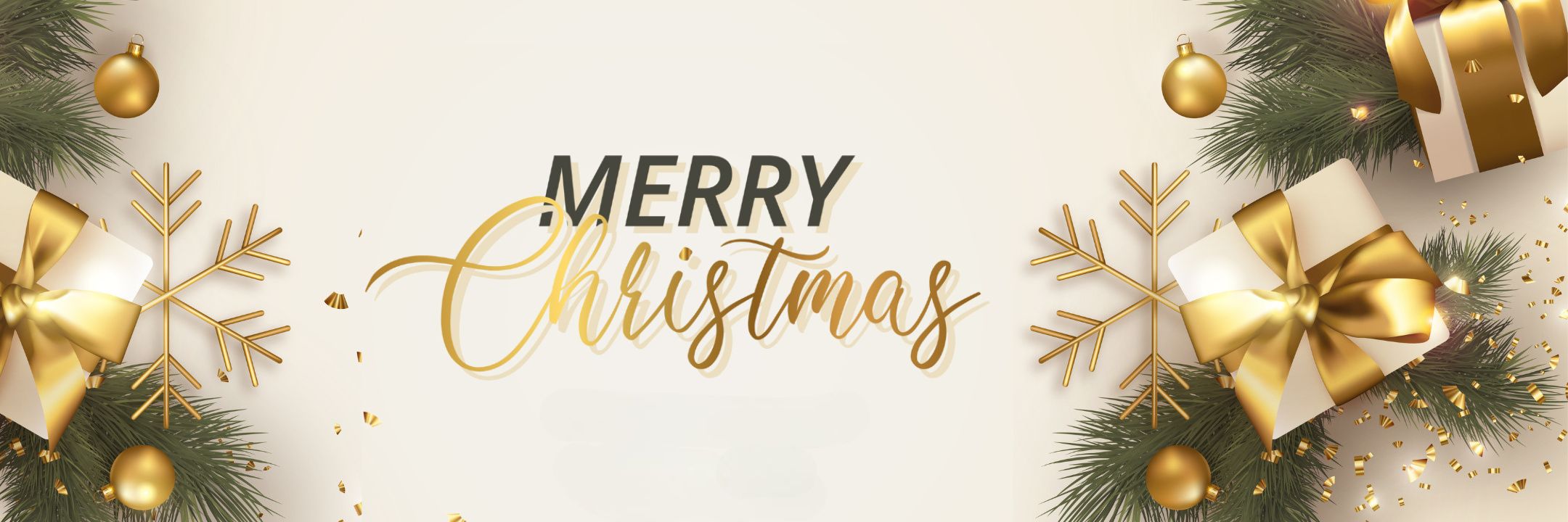 Merry Christmas Home Page Banner