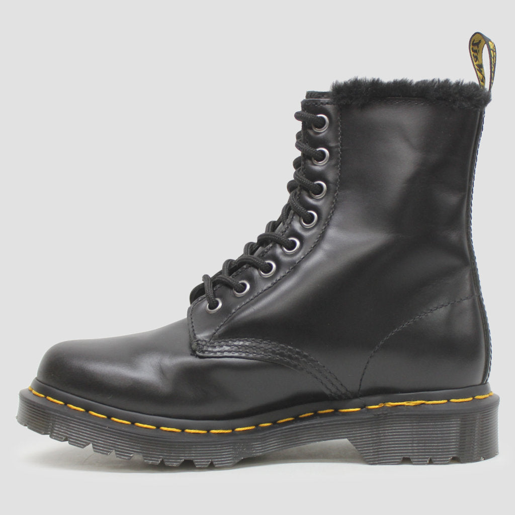 Dr. Martens 1460 Serena Black leather Boot Black - UK 4 - US 6 Women / 5 Men - EU 37