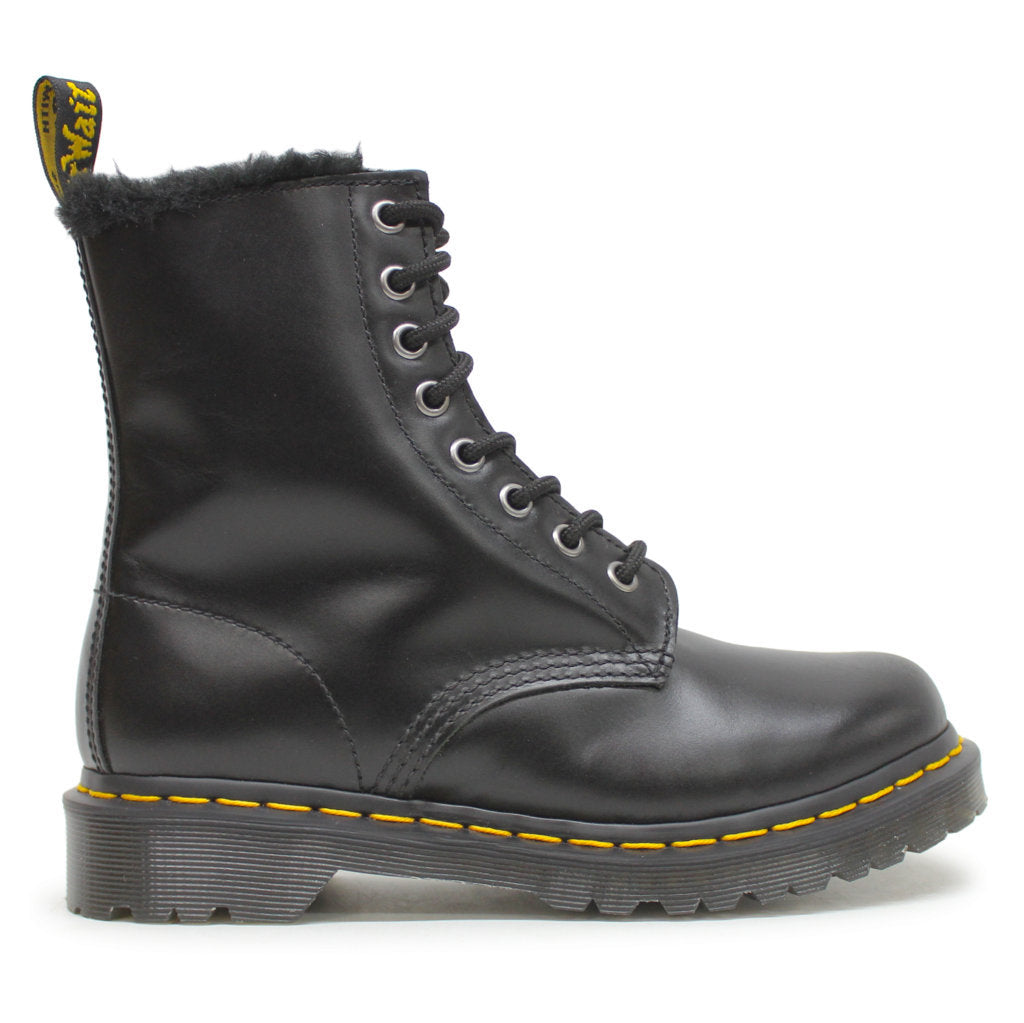 Dr. Martens 1460 Serena Black leather Boot Black - UK 4 - US 6 Women / 5 Men - EU 37