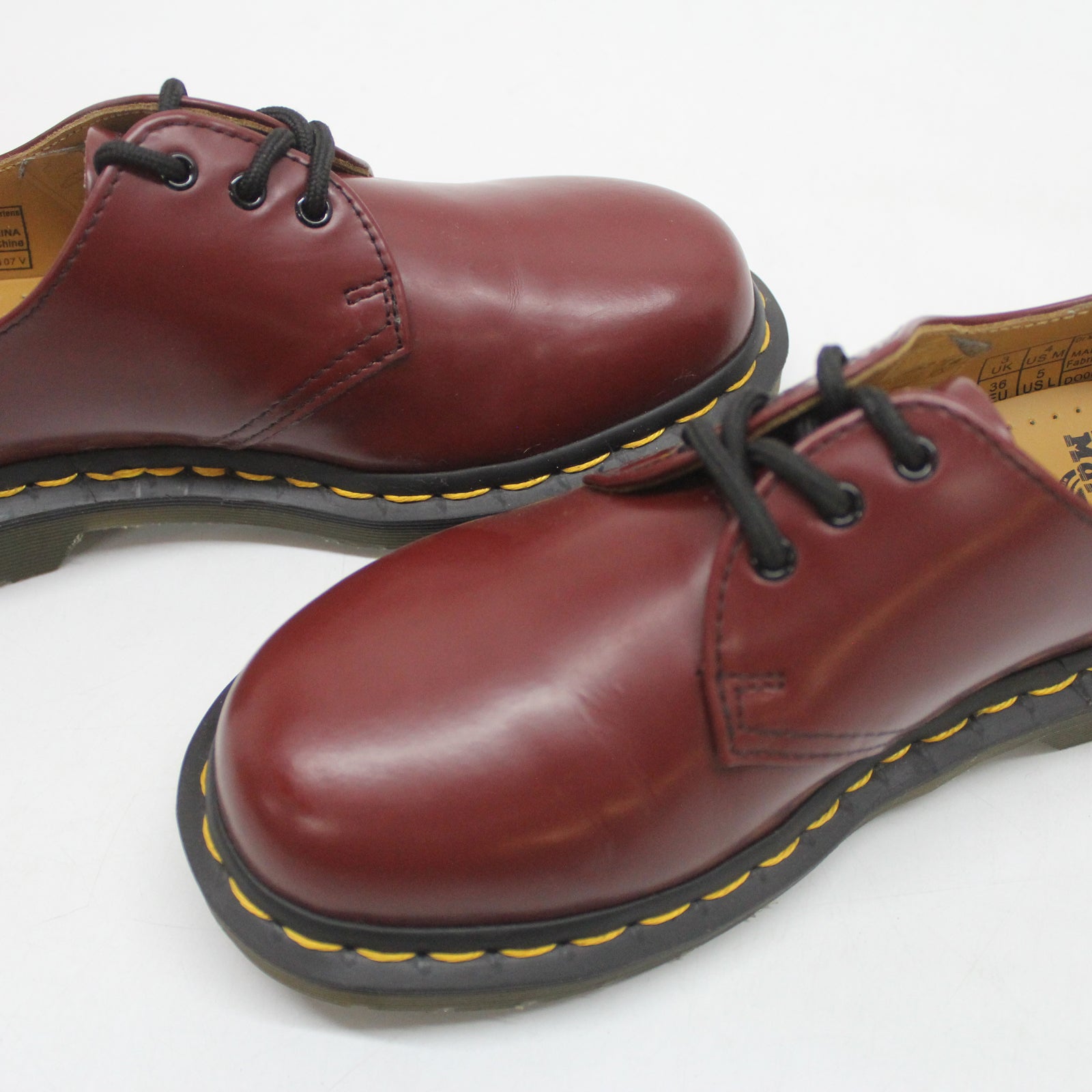 Dr. Martens 1461 11838600 Unisex Shoes Cherry Red - 3 UK#color_cherry red