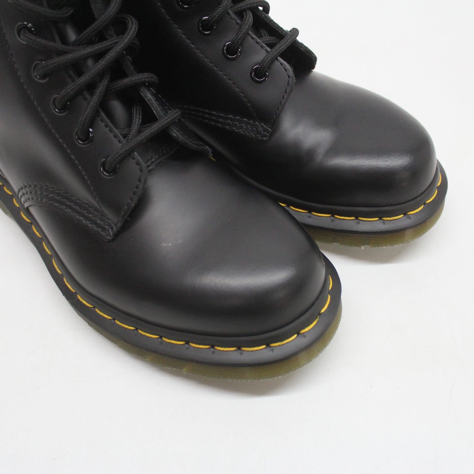 Dr. Martens 1460 11822006 Smooth Leather Unisex Boots - Black - 5#color_black