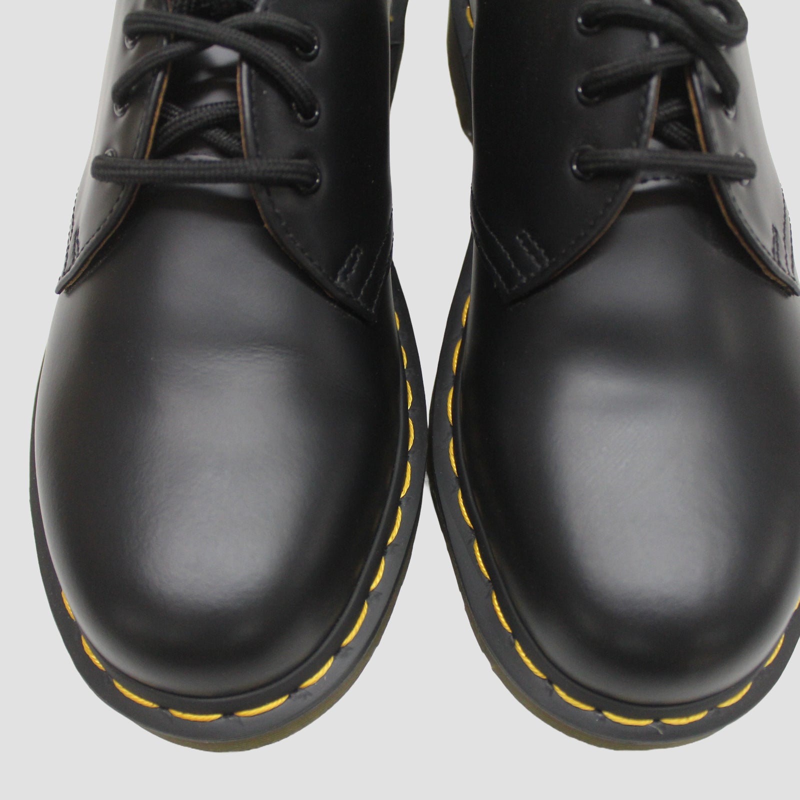 Dr. Martens 1461 3 Eyelet Smooth 11838002 Unisex Shoes - Black - 6.5#color_black