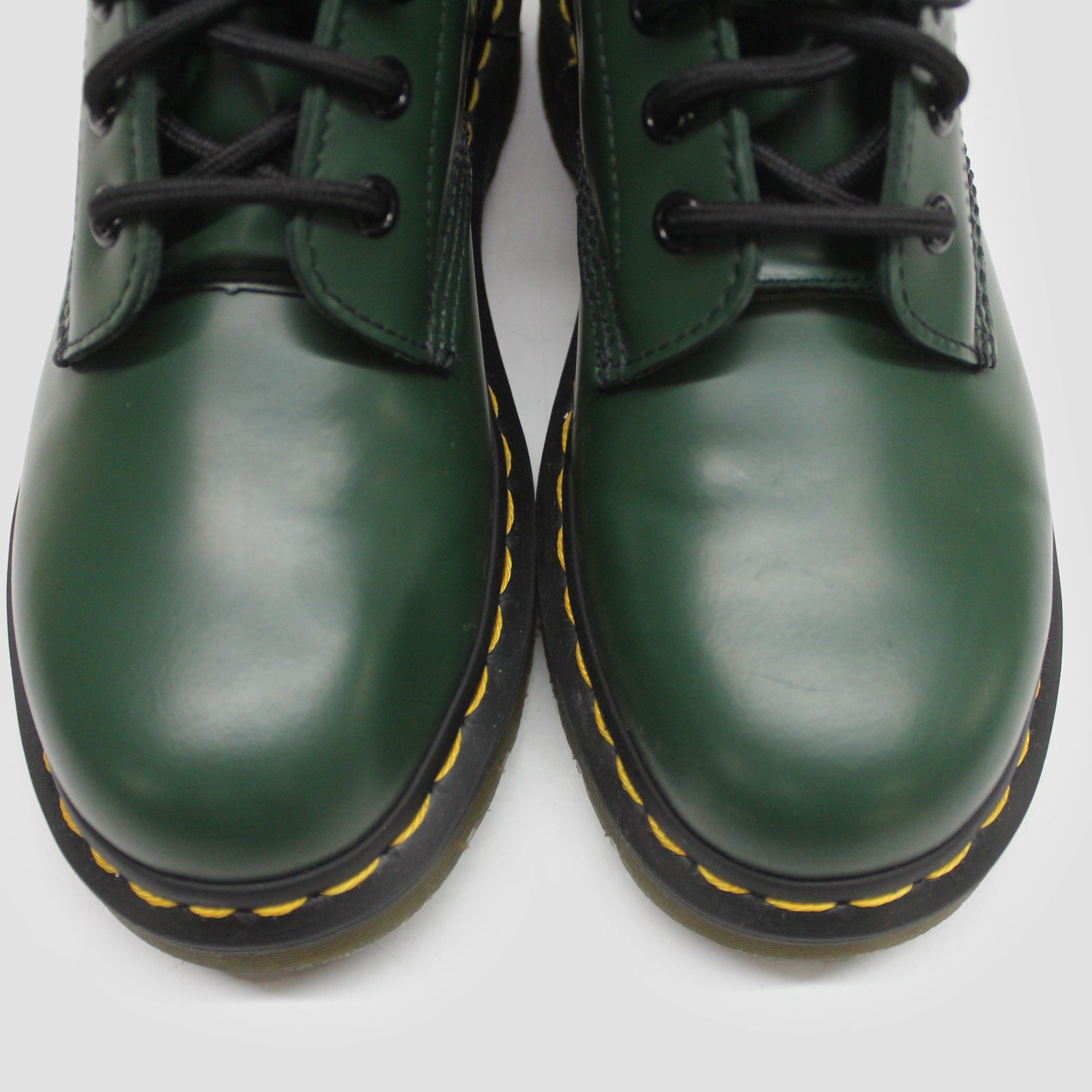 Dr. Martens 1460 11822207 Smooth Leather Unisex Boots - Green - 4#color_green