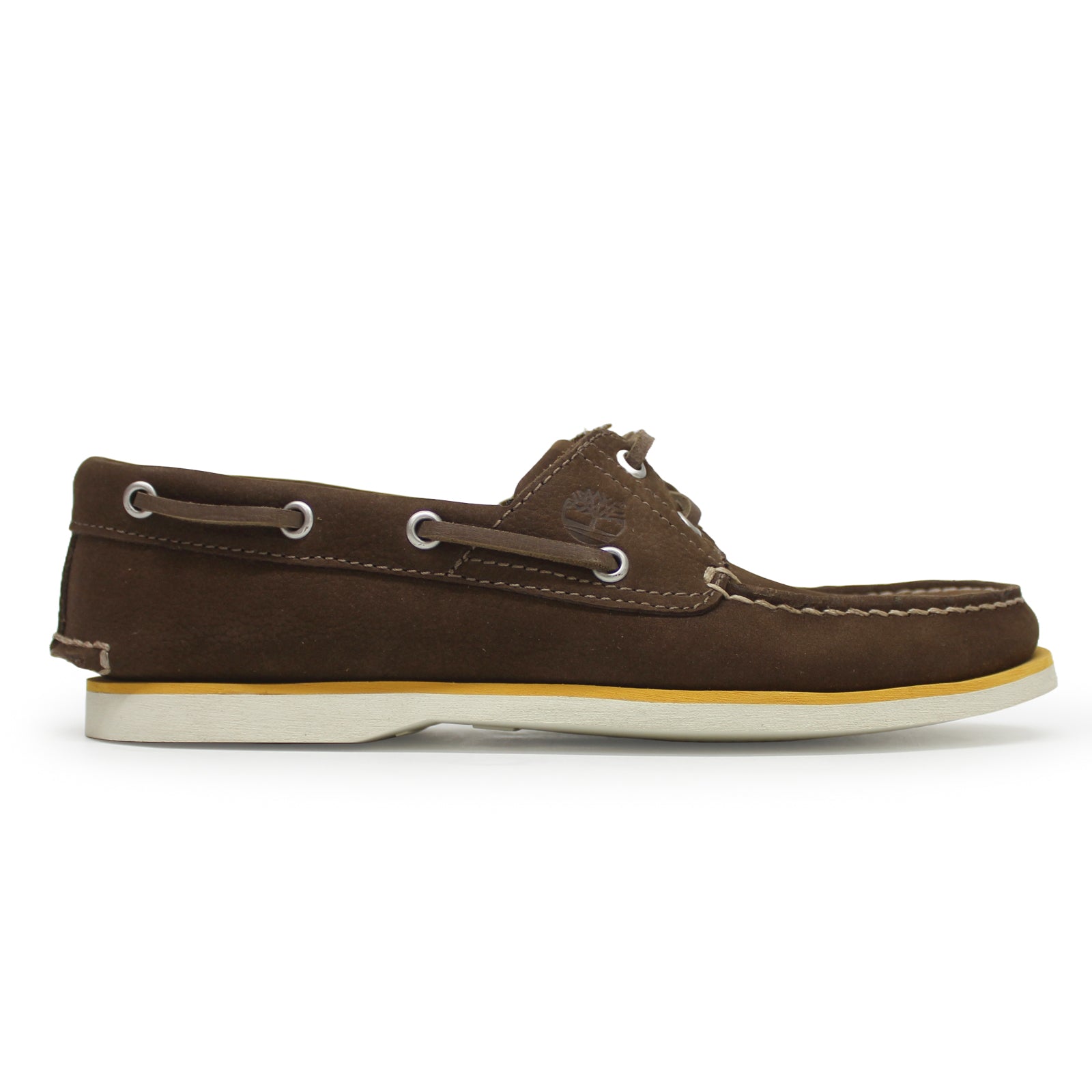 Timberland Classic Boat 2 Eye 0A5X6D Leather Mens Shoes - Brown - 41#color_brown