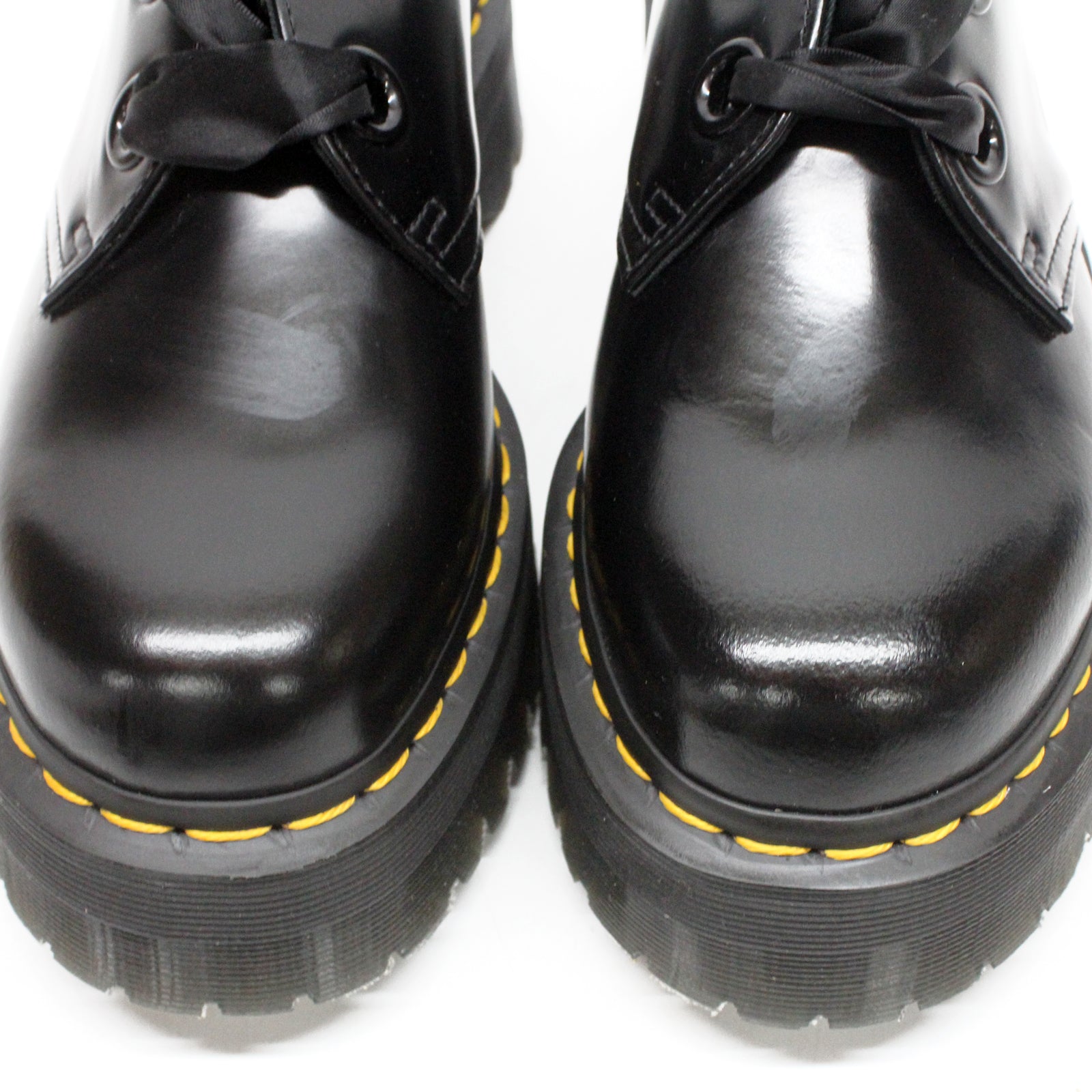 Dr. Martens Holly 25234001 Buttero Leather Womens Shoes - Black - 7#color_black