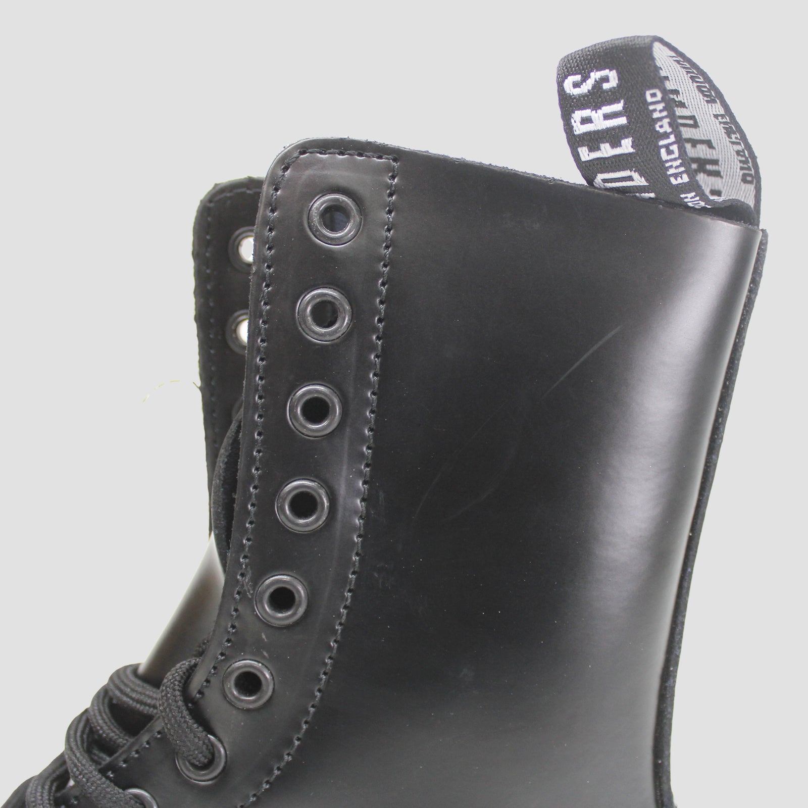 Grinders Taylor CS Taylor-CS-Black Leather Womens Boots - Black - 37#color_black