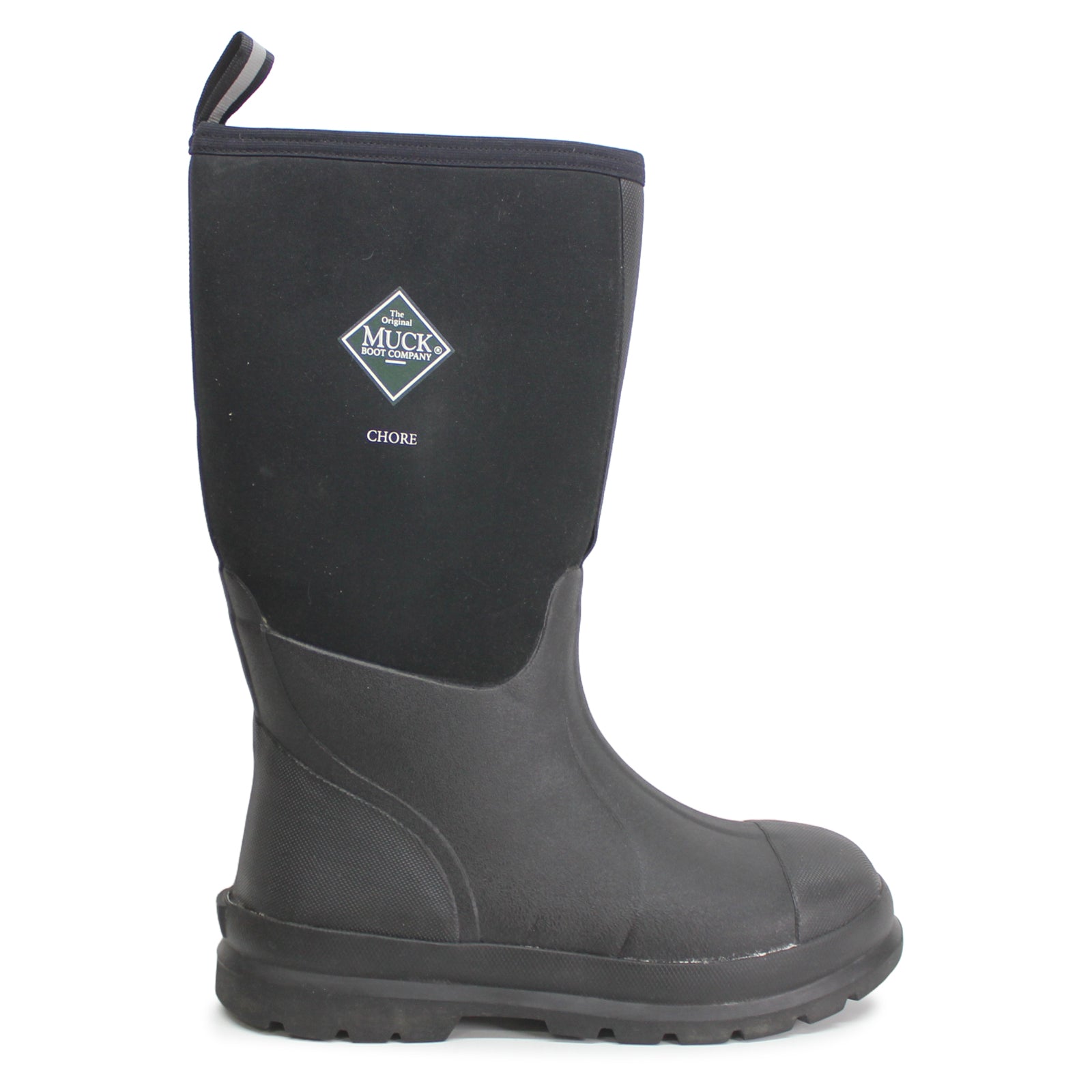 Muck Boot Chore CHM-000A Rubber Unisex Boots - Black - 44-45#color_black