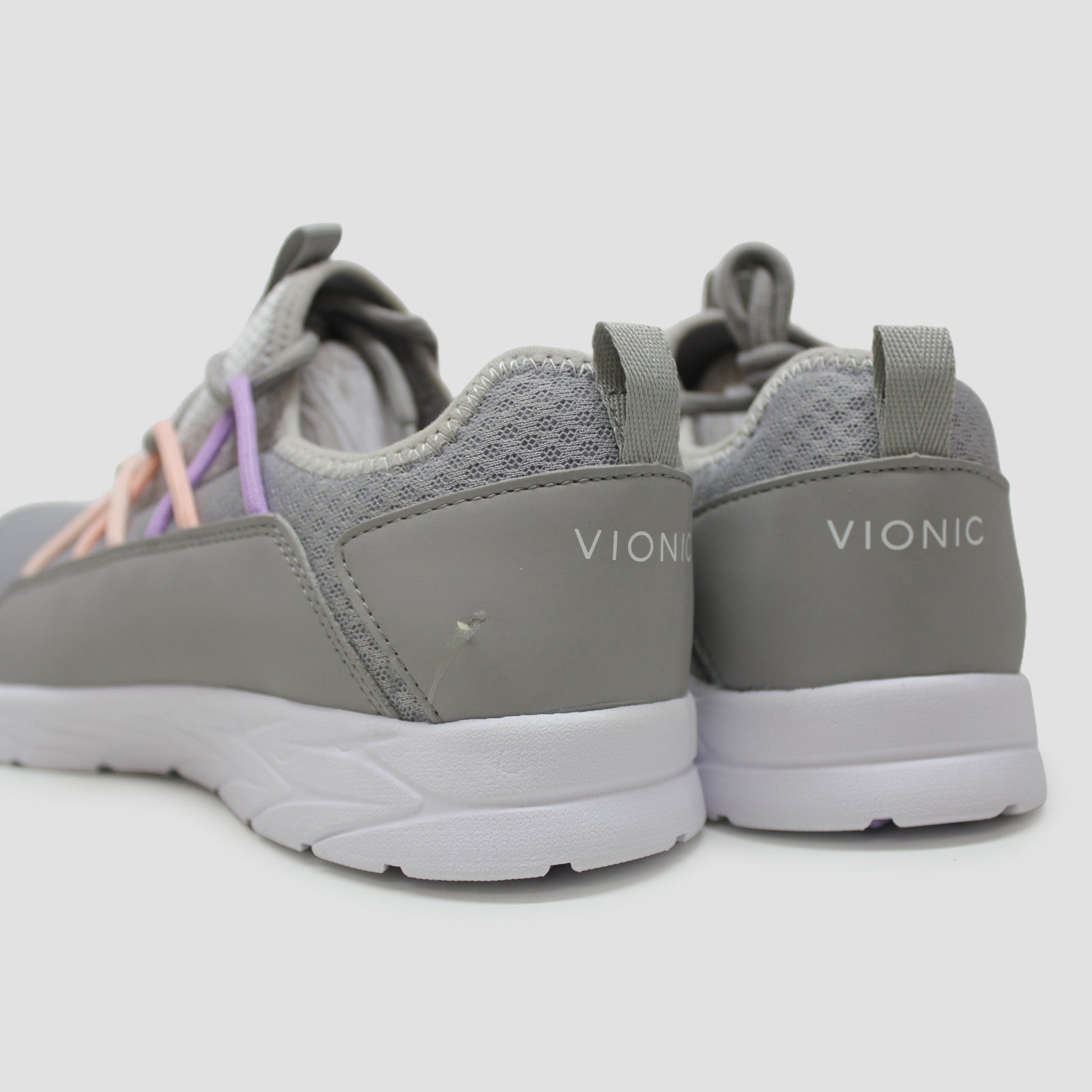 Vionic Brisk Zeliya ZELIYA-GRY Synthetic Textile Womens Trainers - Grey - W - 42#color_grey