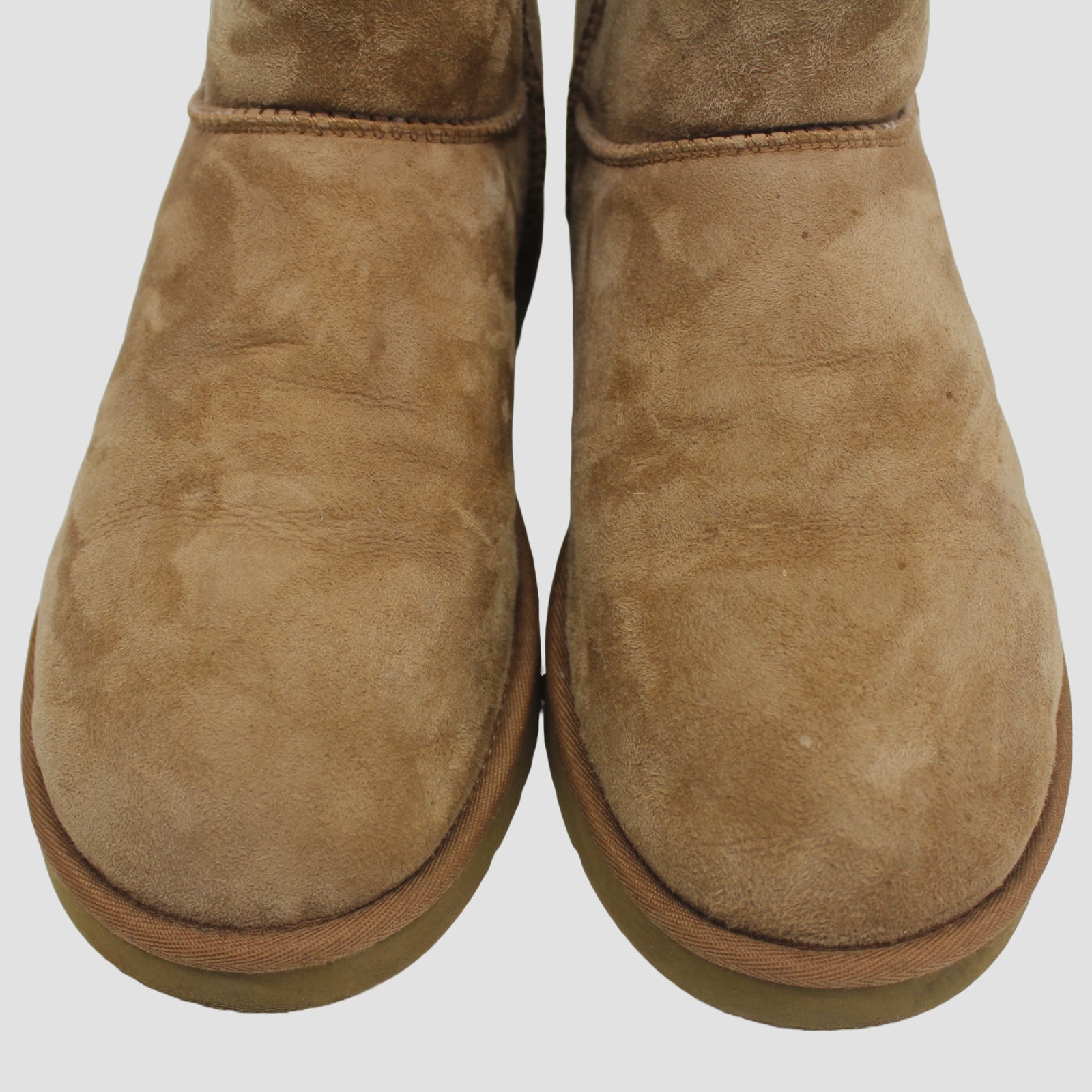 Ugg Classic Mini 1002072-CHE Suede Mens Boots - Chestnut - 45#color_chestnut