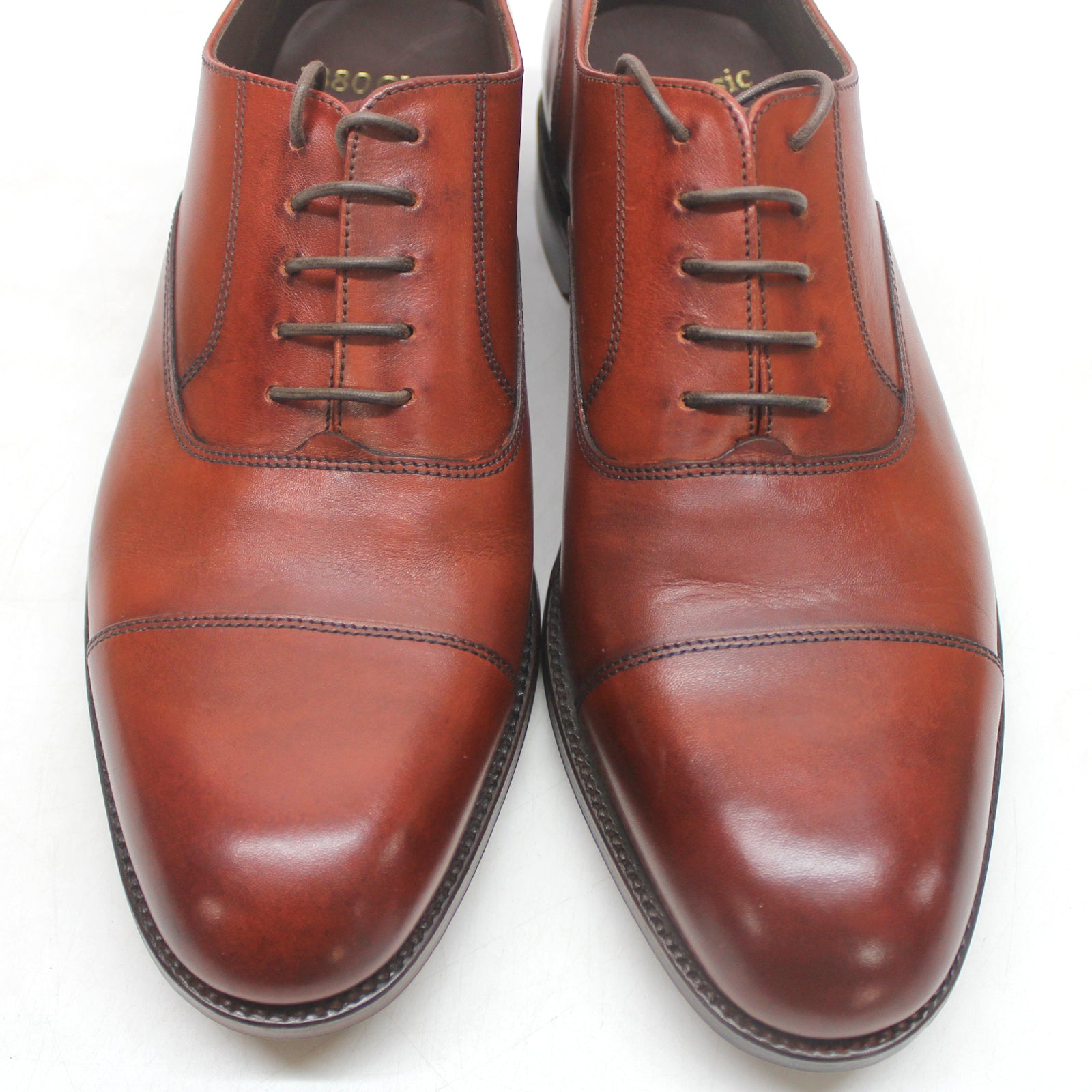 Loake Stonegate ECSTOM Leather Mens Shoes - Seared Mahogany - 8#color_seared mahogany