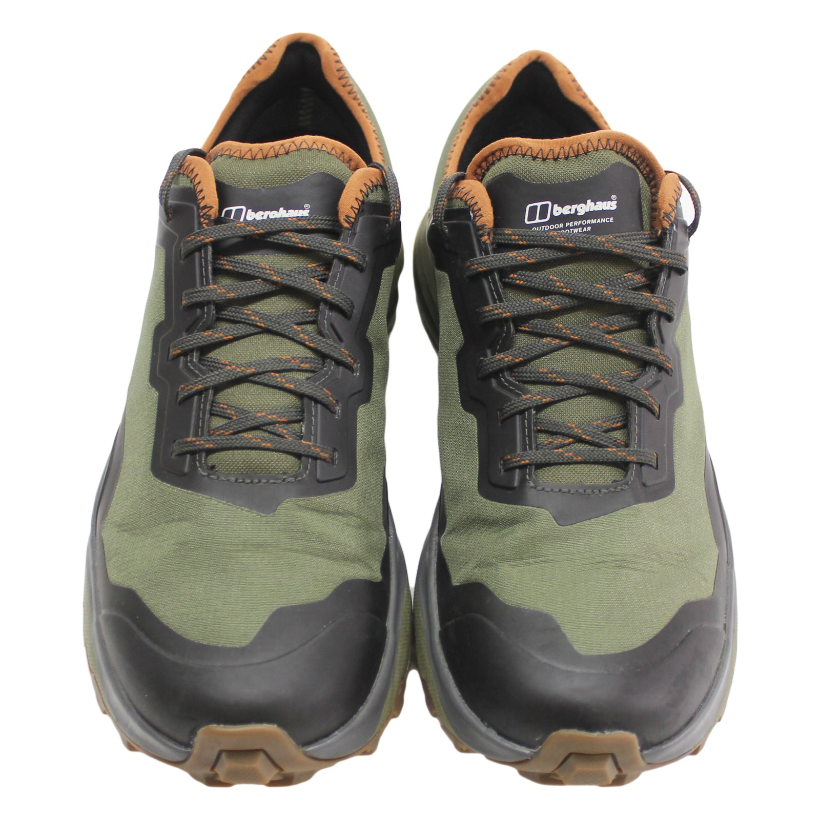 Berghaus VC22 GTX AM 22507-HO8 Textile Synthetic Mens Shoes - Dark Brown Dark Green - 8#color_dark brown dark green