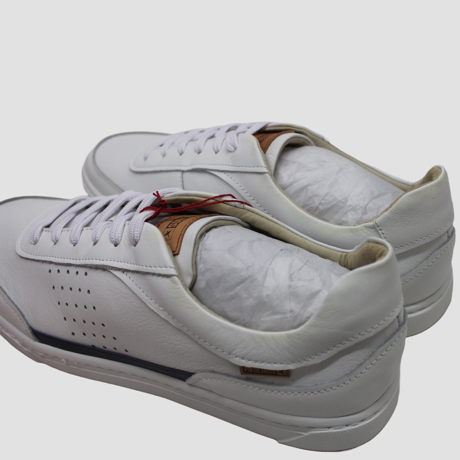 Pikolinos Alicante M2U-6273 M2U-6273C1 Leather Mens Shoes - White - 44#color_white