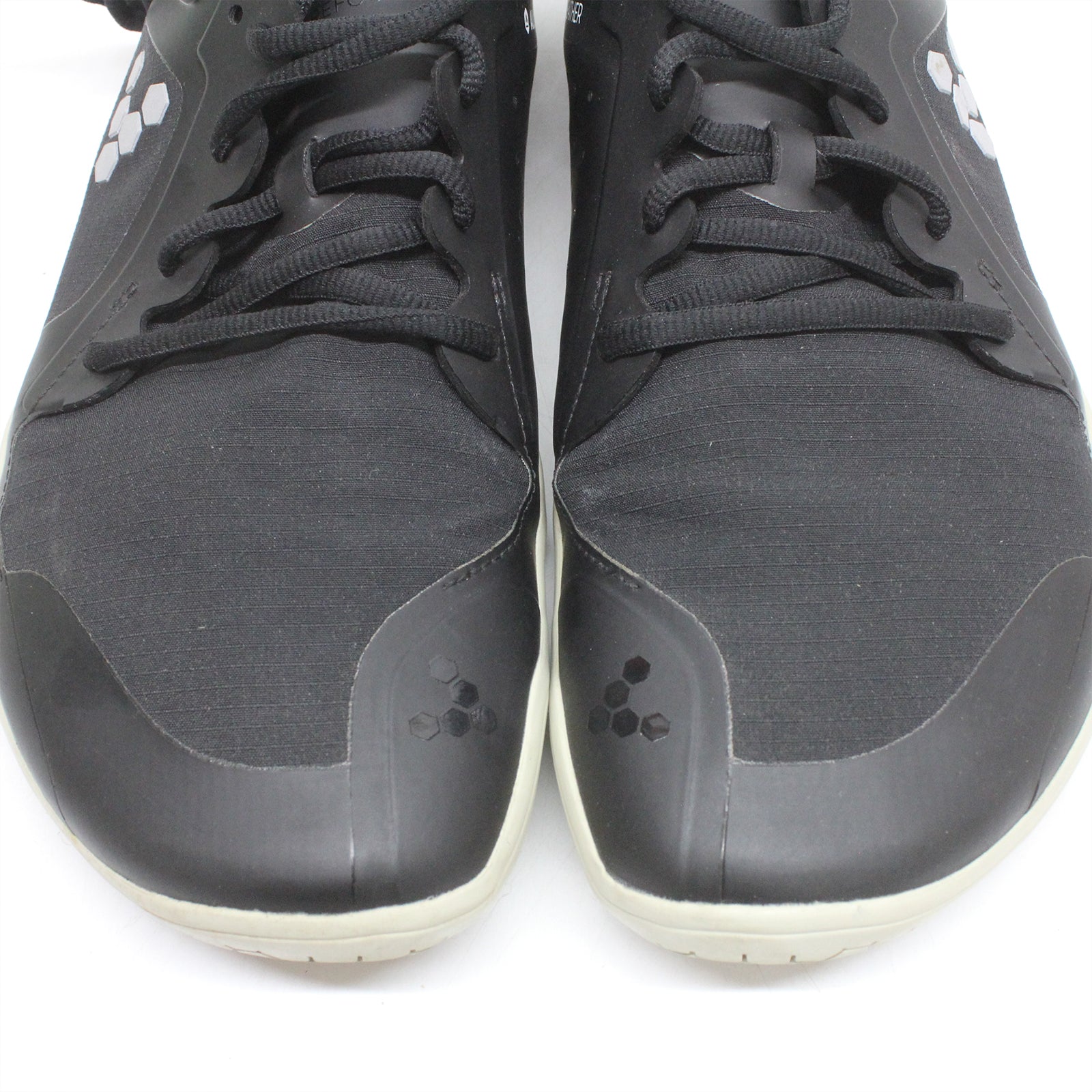 Vivobarefoot Primus Lite IV All Weather 309572-01 Textile Synthetic Mens Trainers - Obsidian - 42#color_obsidian